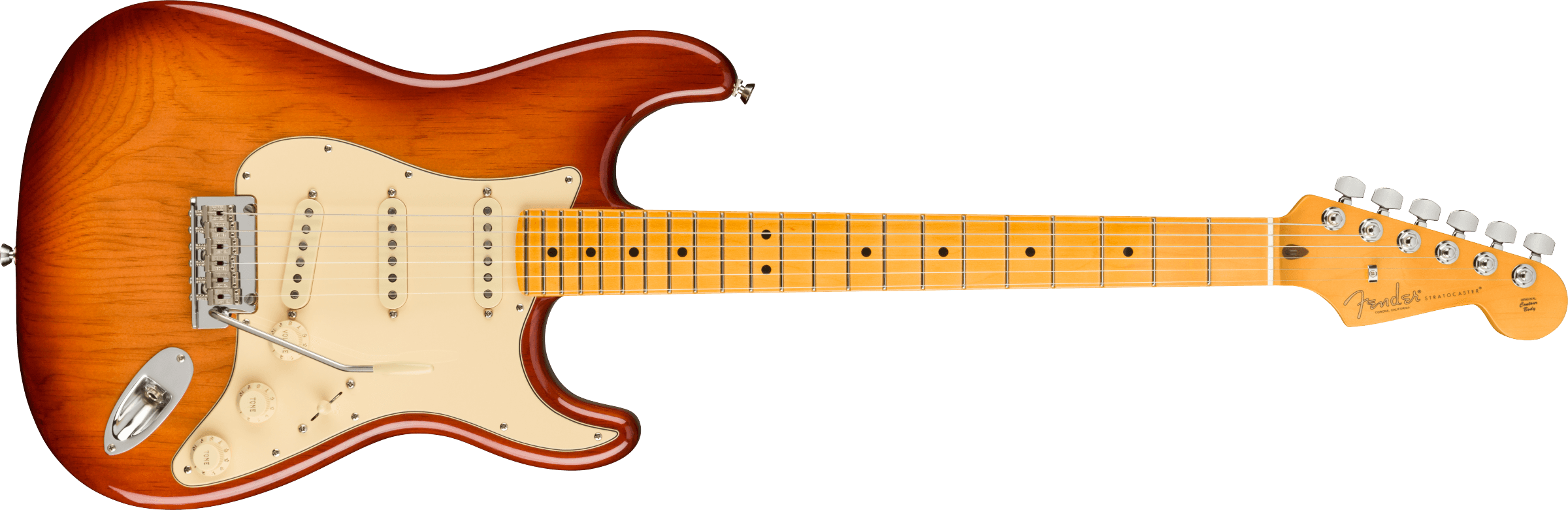 Fender American Professional II Stratocaster Maple Fingerboard, Sienna Sunburst F-0113902747