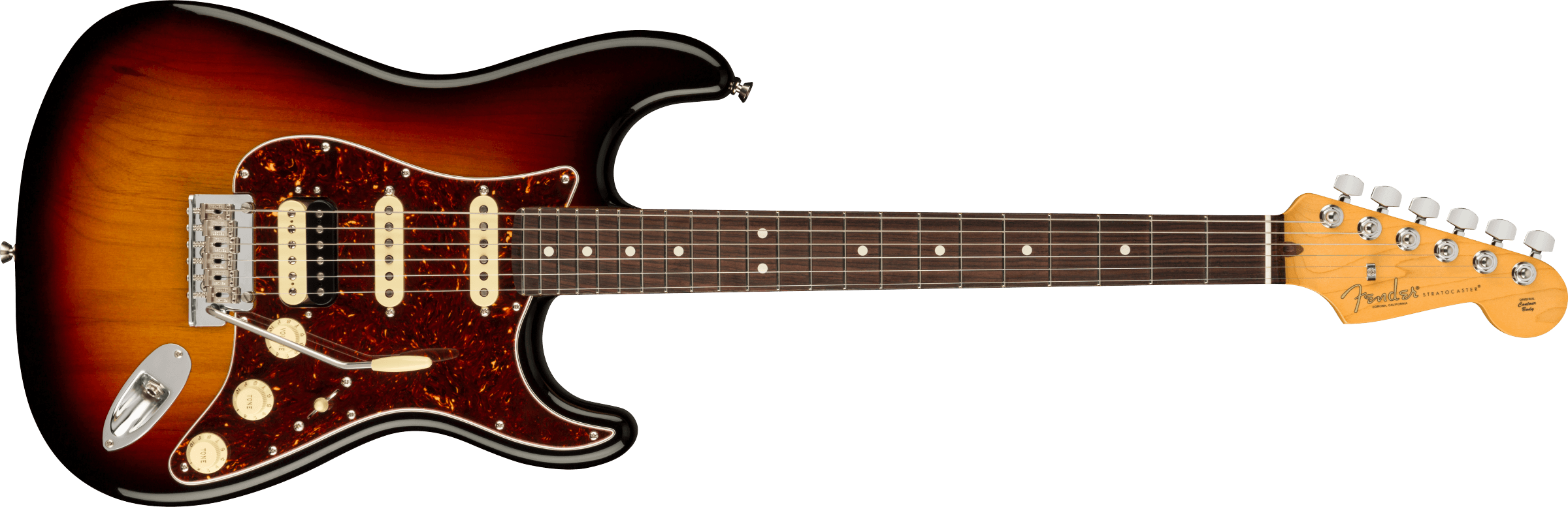 Fender American Professional II Stratocaster HSS Rosewood Fingerboard 3-Color Sunburst F-0113910700