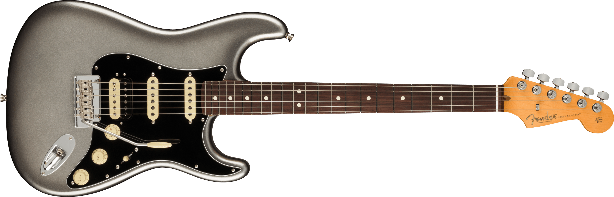 Fender American Professional II Stratocaster HSS Rosewood Fingerboard Mercury F-0113910755