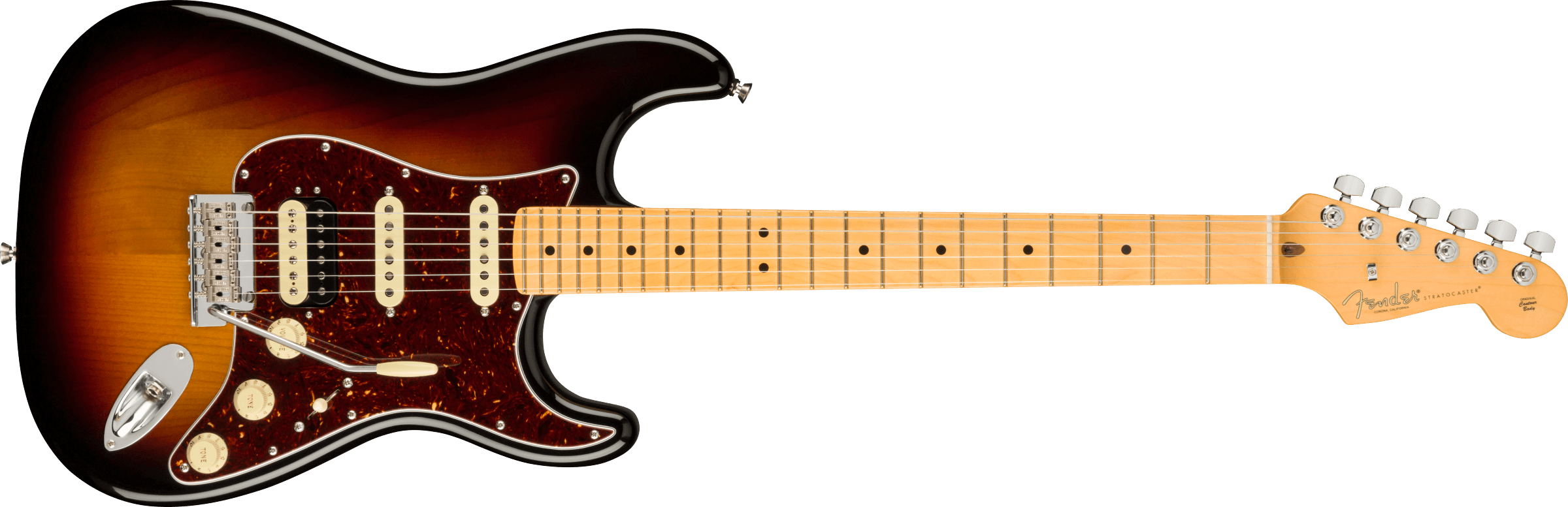 Fender American Professional II Stratocaster HSS Maple Fingerboard 3-Color Sunburst F-0113912700