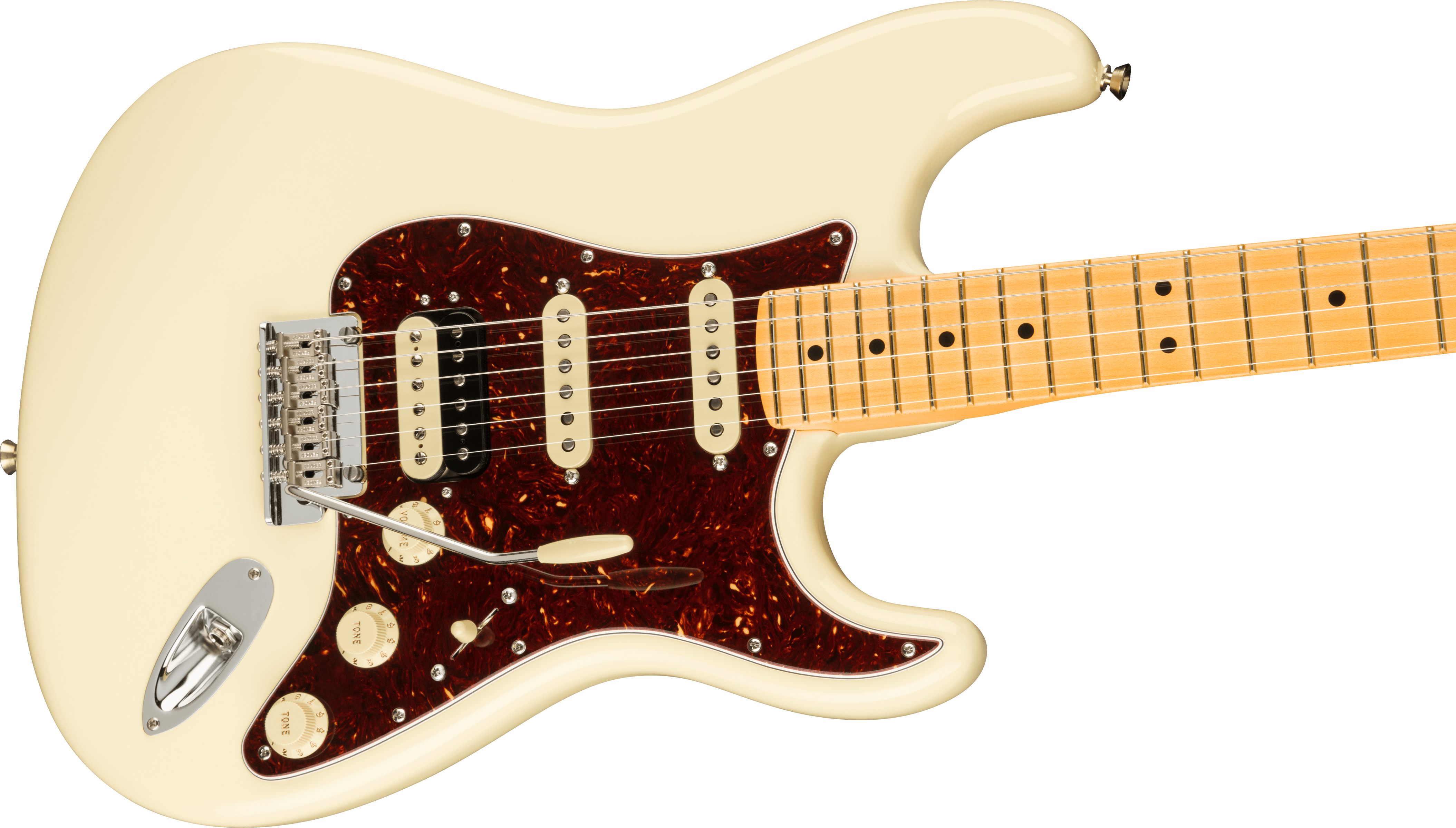 Fender American Professional II Stratocaster HSS Maple Fingerboard Olympic White F-0113912705