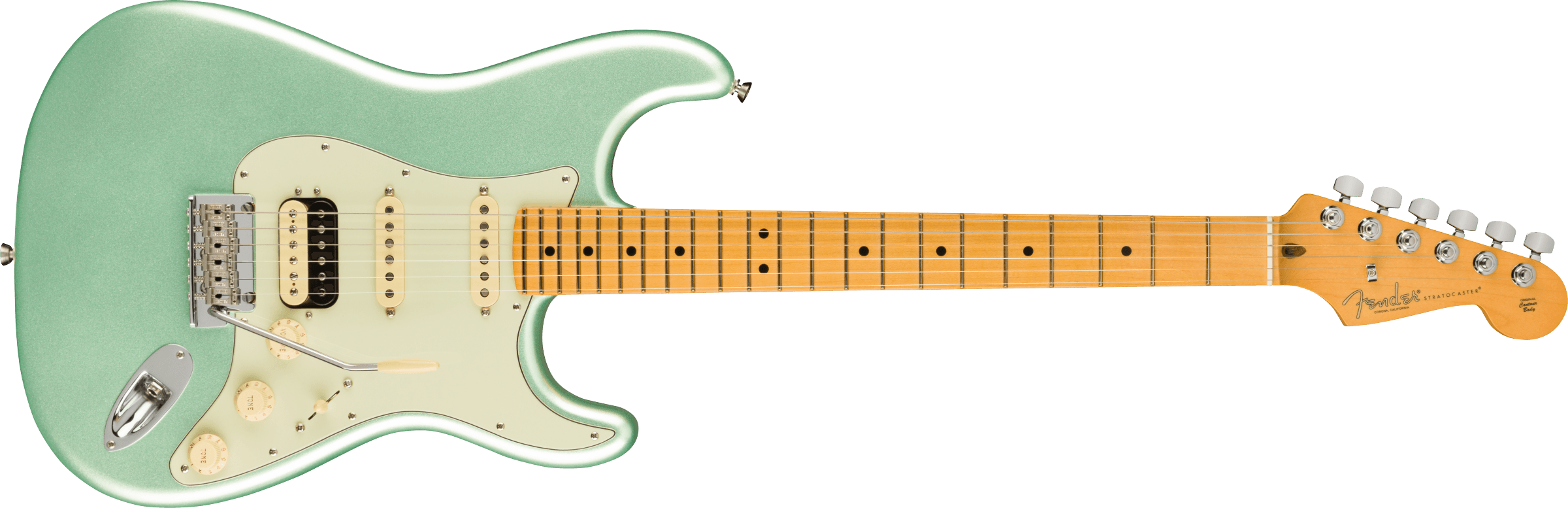 Fender american professional ii stratocaster mystic surf green on sale
