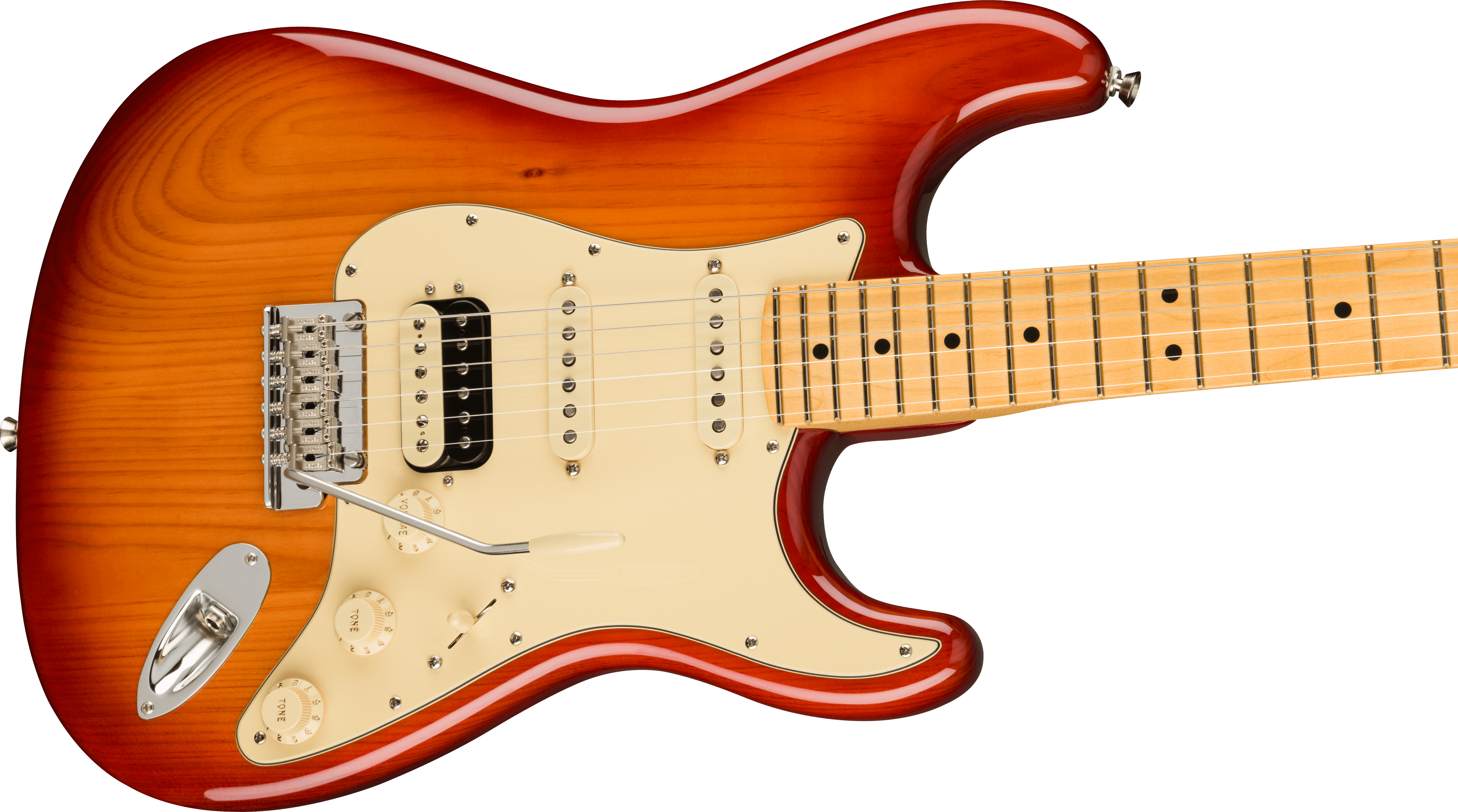 Fender American Professional II Stratocaster HSS Maple Fingerboard Sienna Sunburst F-0113912747