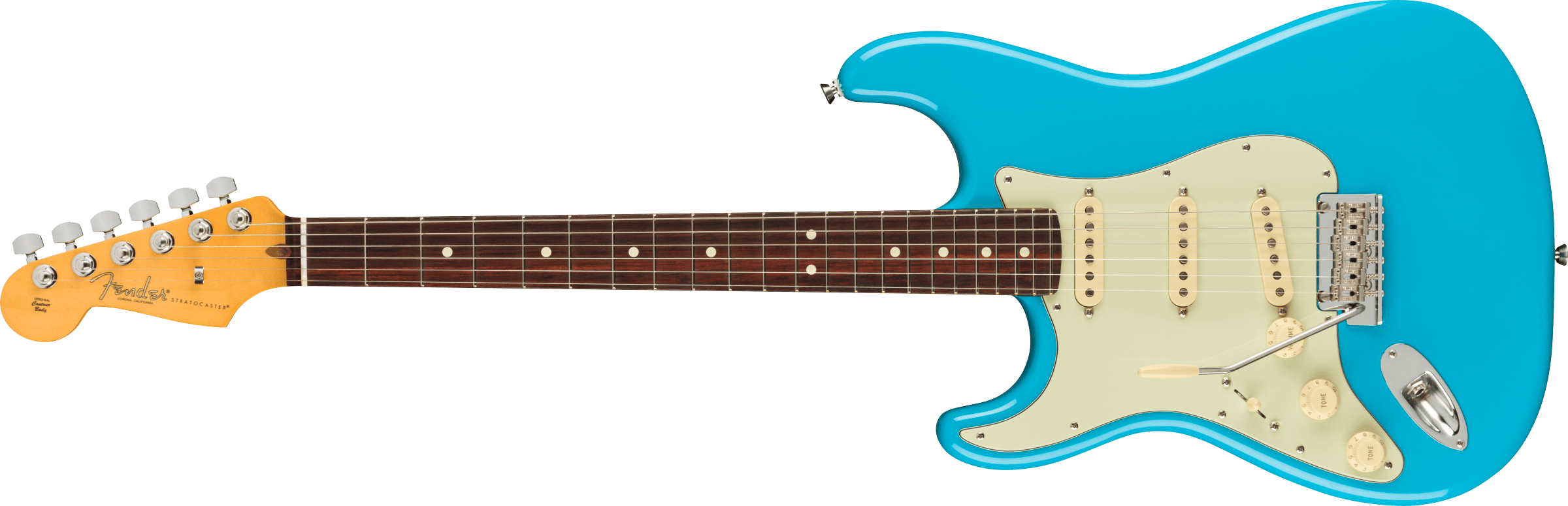 Fender American Professional II Stratocaster Left Hand Rosewood Fingerboard Miami Blue 0113930719