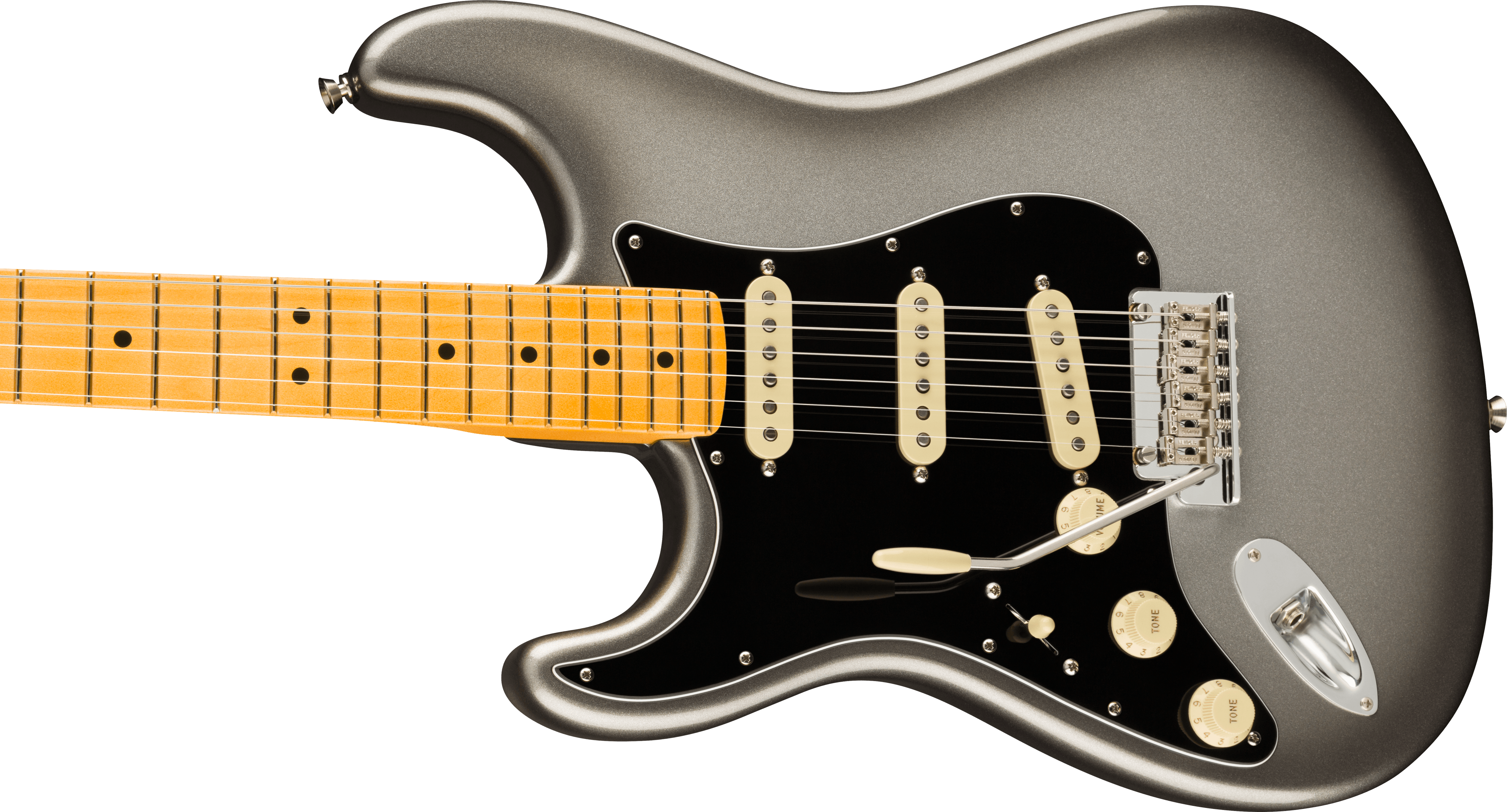 Fender American Professional II Stratocaster Left Hand Maple Fingerboard Mercury F-0113932755