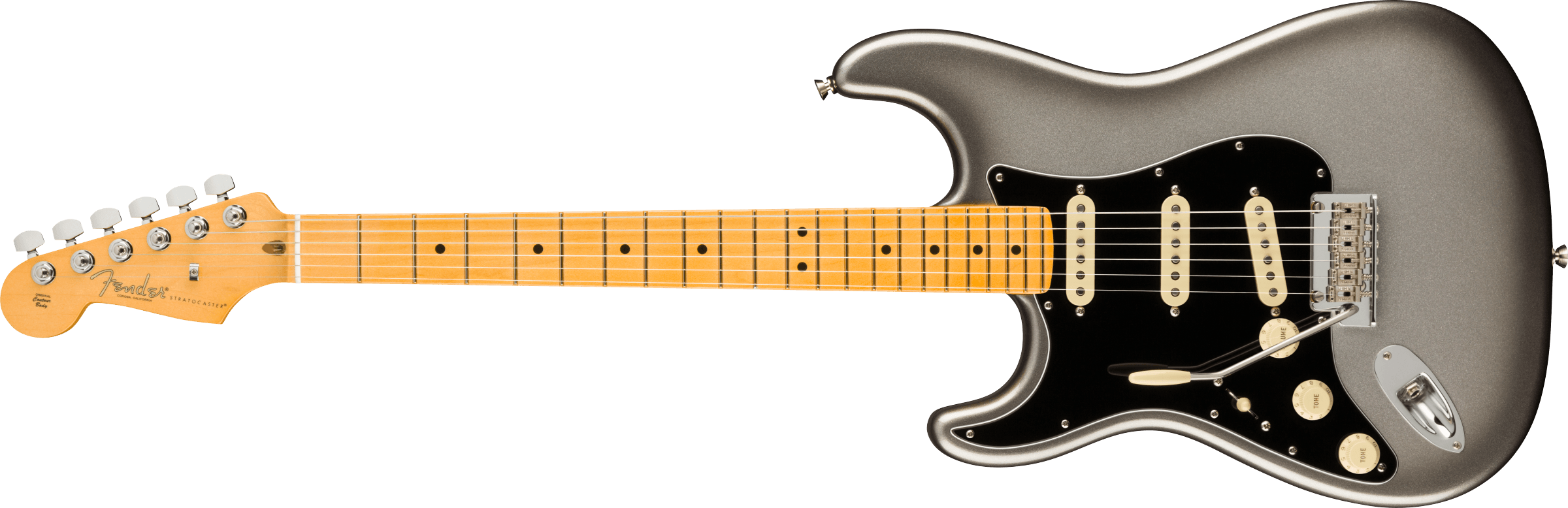 Fender American Professional II Stratocaster Left Hand Maple Fingerboard Mercury F-0113932755