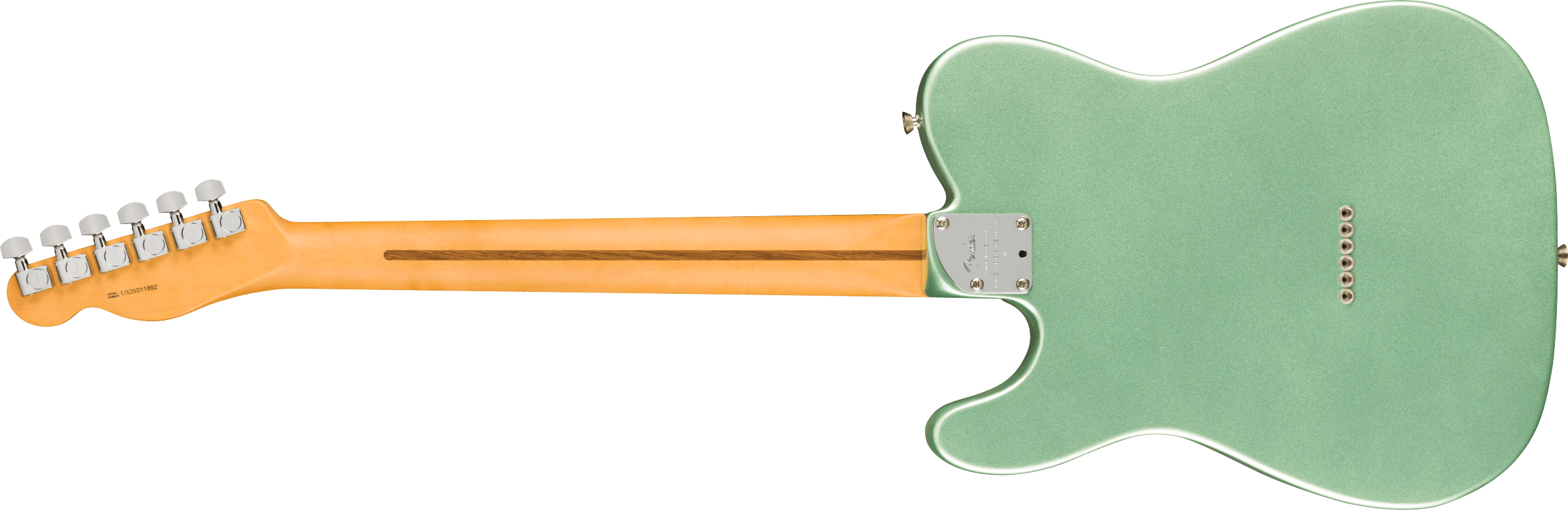 Fender American Professional II Telecaster Rosewood Fingerboard Mystic Surf Green F-0113940718