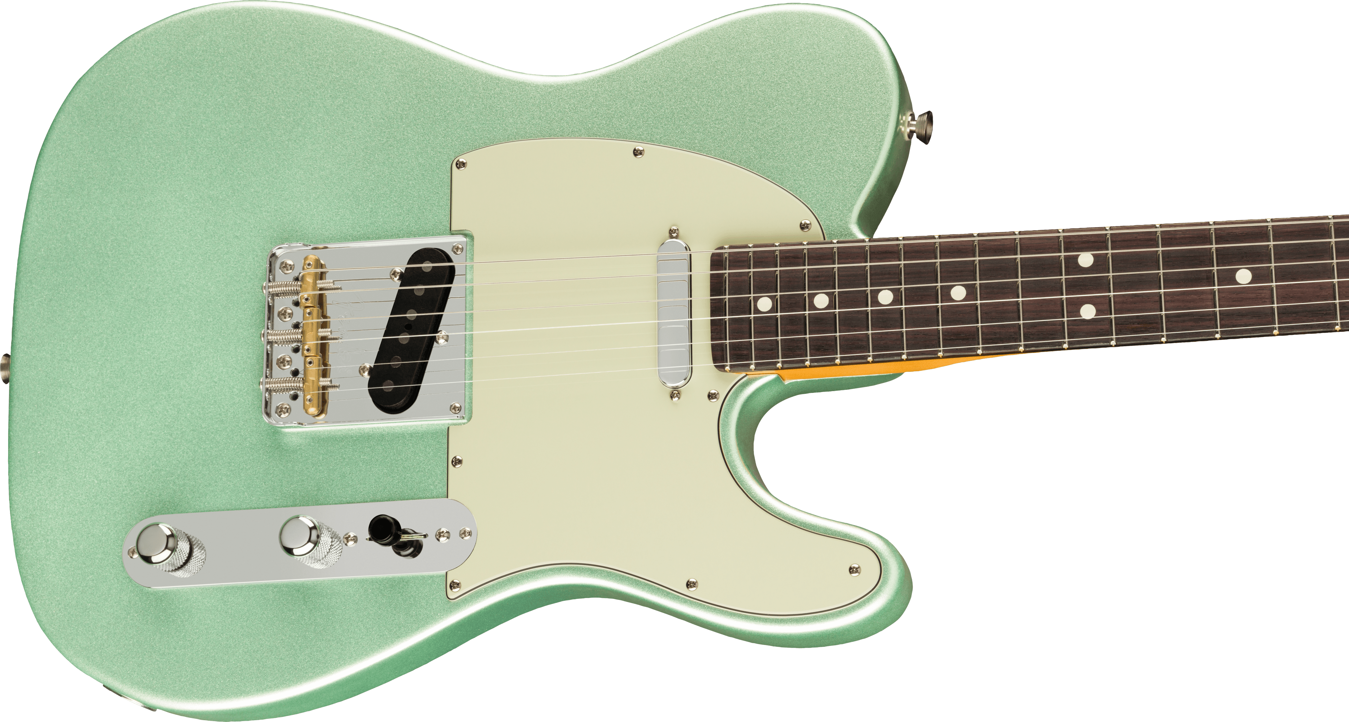 Fender American Professional II Telecaster Rosewood Fingerboard Mystic Surf Green F-0113940718