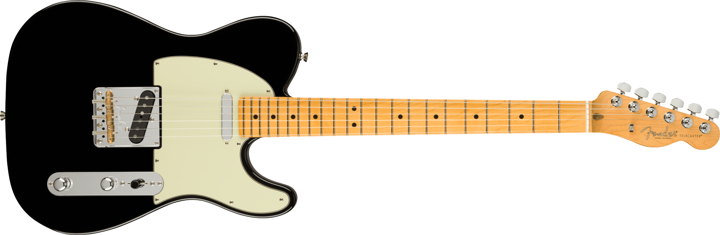 Fender American Professional II Telecaster Maple Fingerboard Black F-0113942706