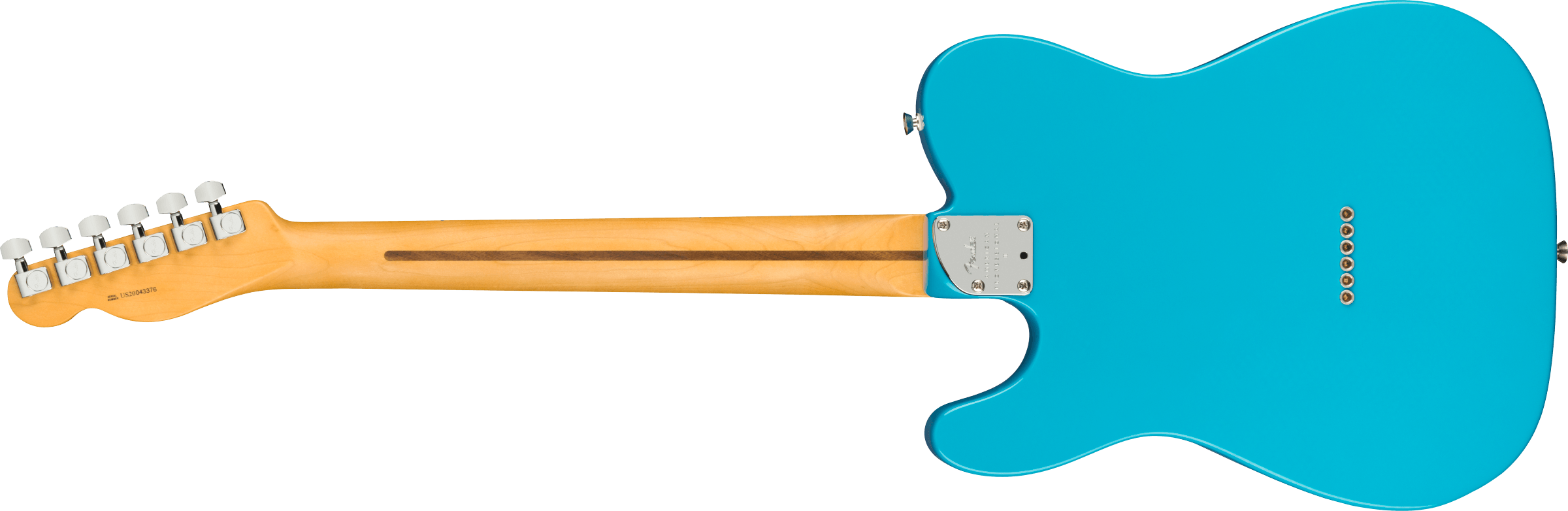 Fender American Professional II Telecaster Maple Fingerboard, Miami Blue F-0113942719