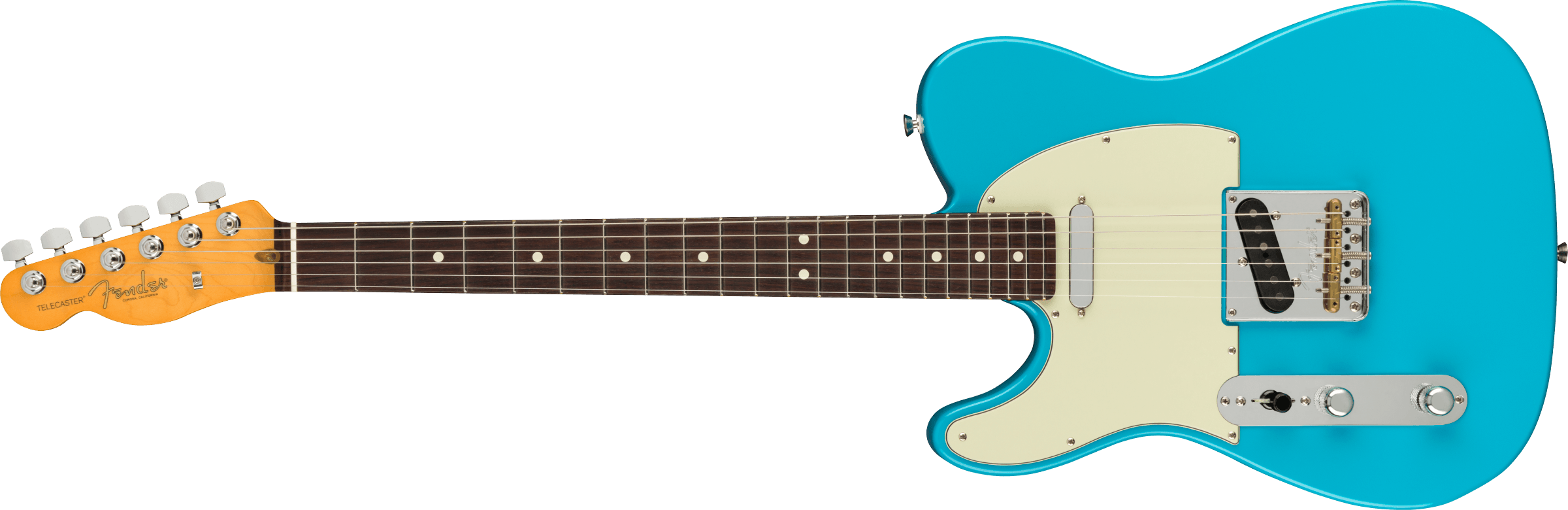 Fender American Professional II Telecaster Left Hand Rosewood Fingerboard Miami Blue F-0113950719
