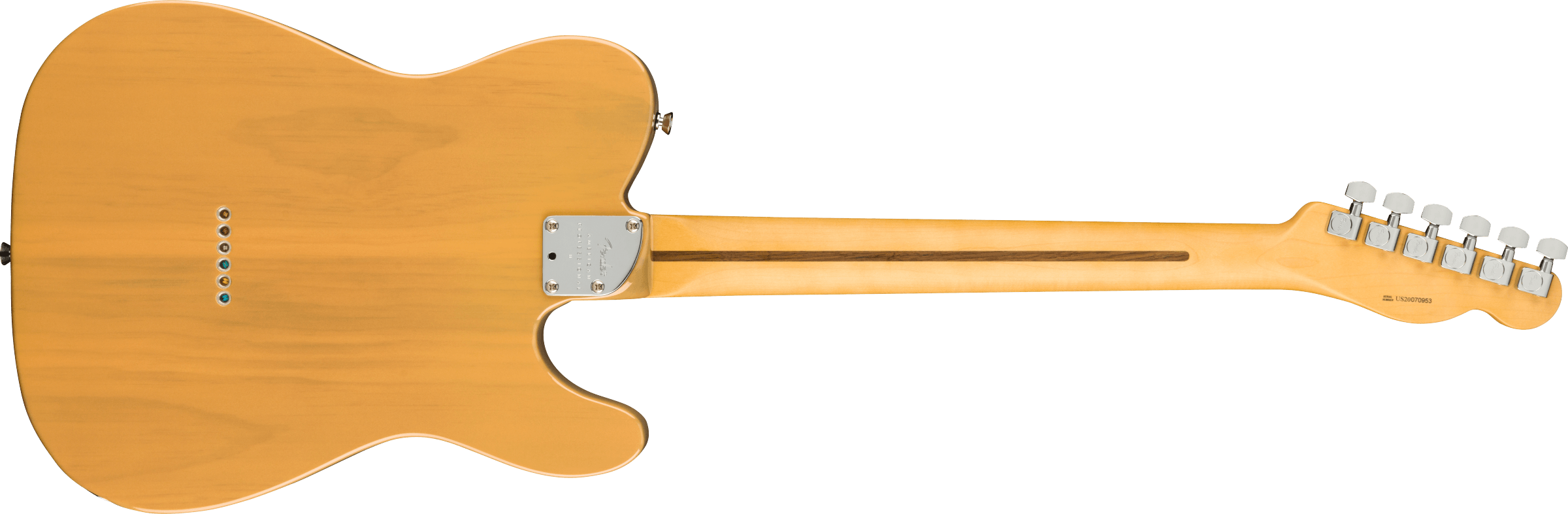 Fender American Professional II Telecaster Left Hand Maple Fingerboard Butterscotch Blonde F-0113952750