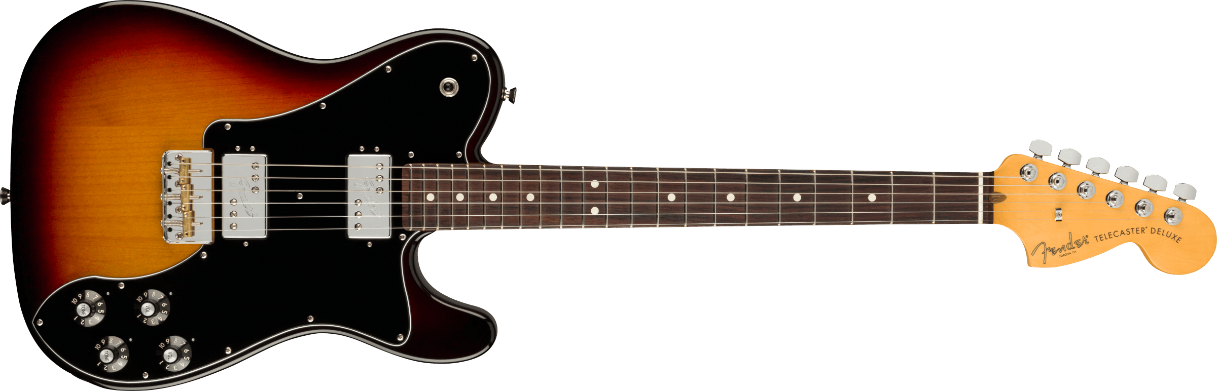 Fender American Professional II Telecaster Deluxe Rosewood Fingerboard  3-Color Sunburst F-0113960700