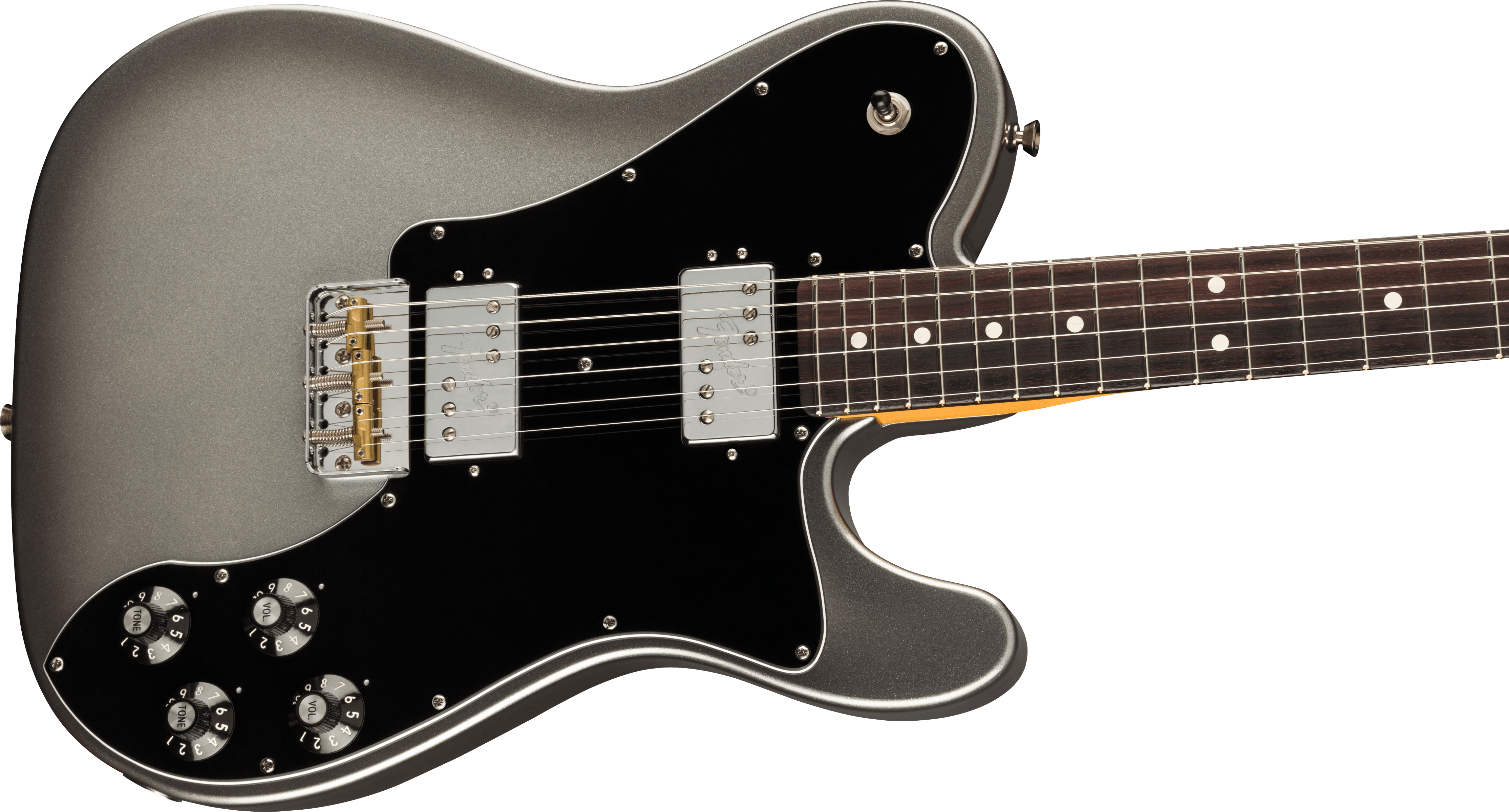 Fender American Professional II Telecaster Deluxe Rosewood Fingerboard Mercury F-0113960755