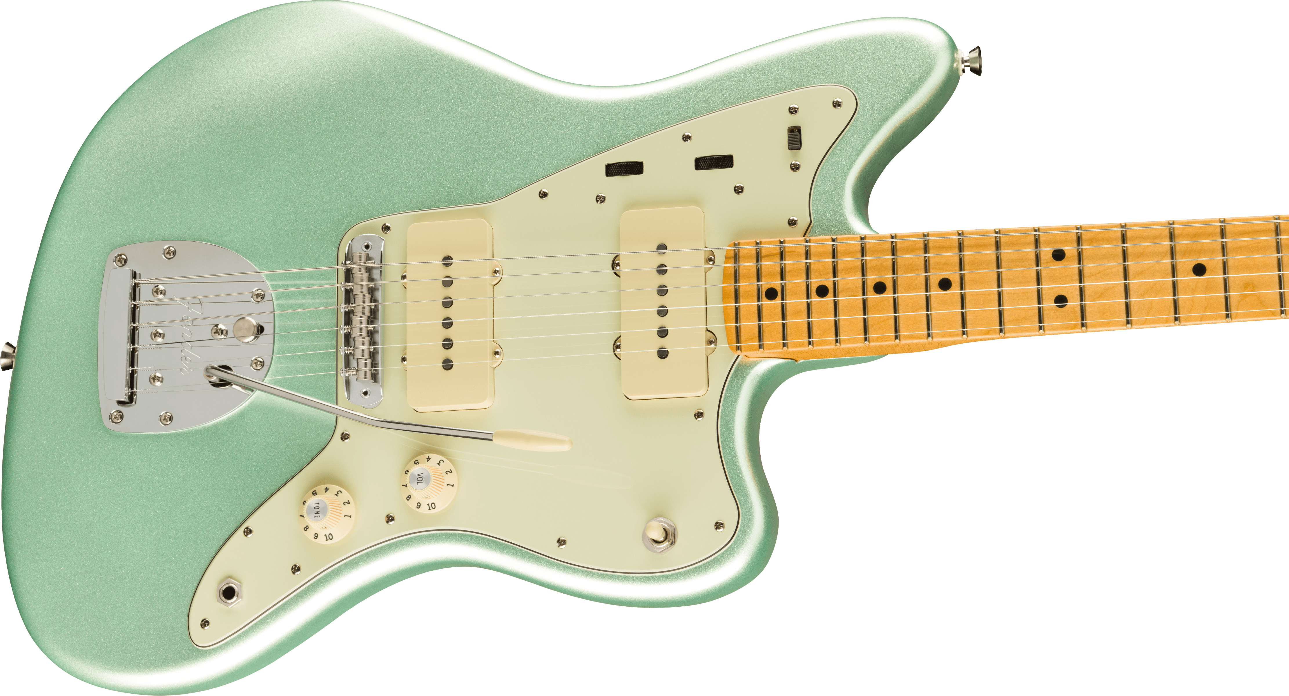 Fender American Professional II Jazzmaster Maple Fingerboard Mystic Surf Green F-0113972718