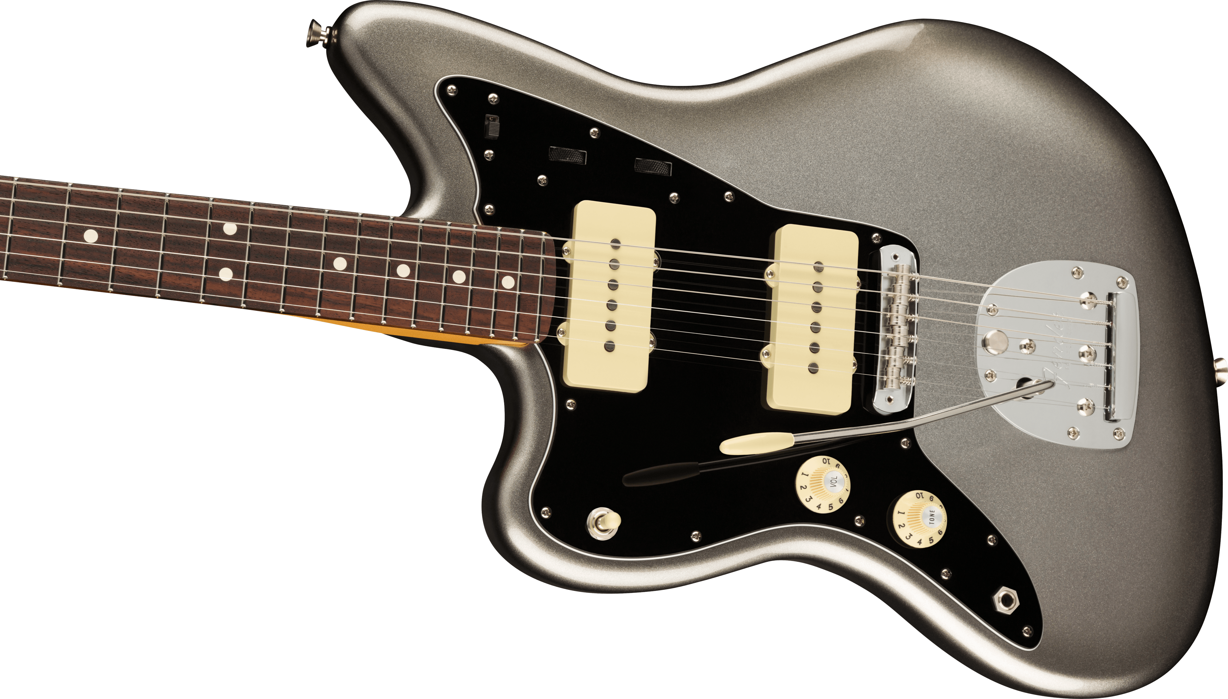 Fender American Professional II Jazzmaster Left Hand Rosewood Fingerboard Mercury F-0113980755