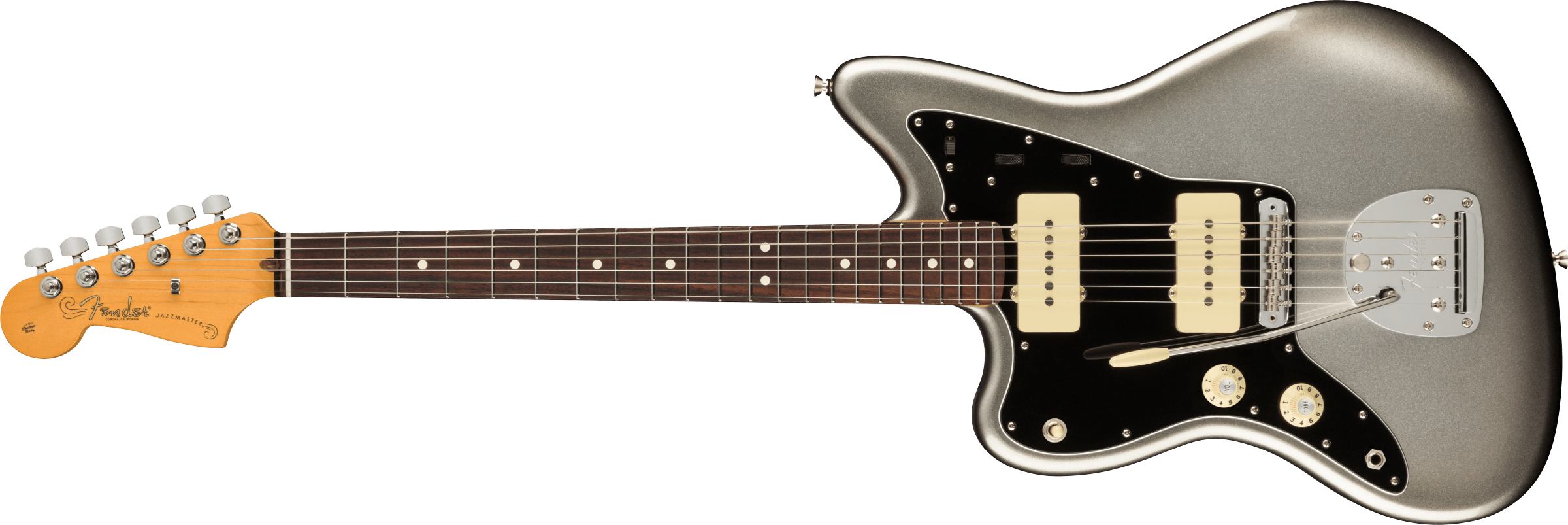 Fender American Professional II Jazzmaster Left Hand Rosewood Fingerboard Mercury F-0113980755