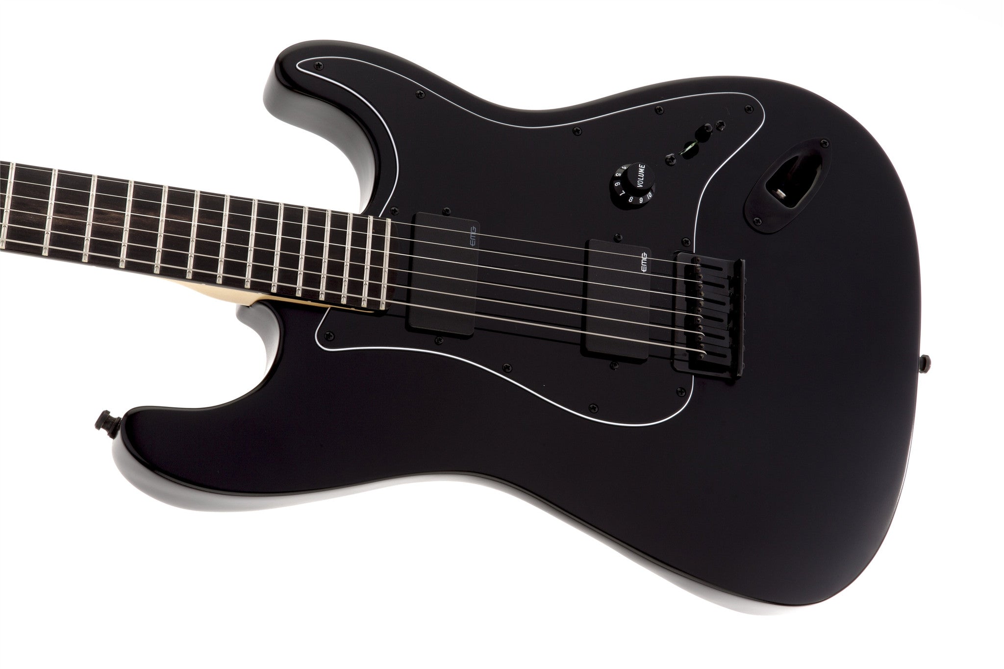 Fender Jim Root Stratocaster®, Ebony Fingerboard, Flat Black 0114545706 - L.A. Music - Canada's Favourite Music Store!