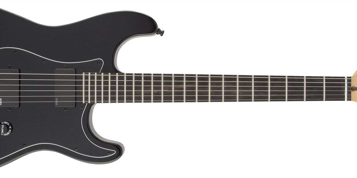 Fender Jim Root Stratocaster, Ebony Fingerboard Flat Black