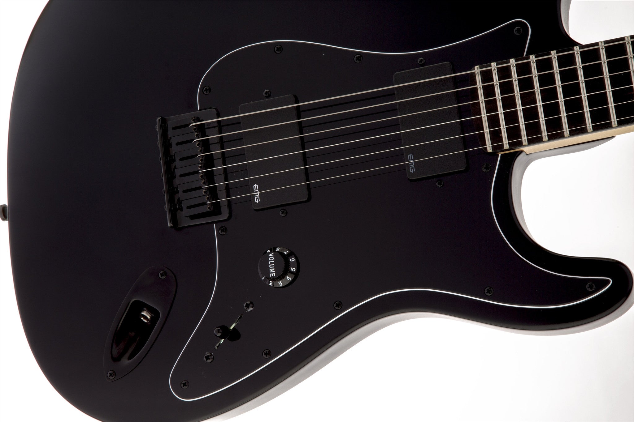 Fender Jim Root Stratocaster®, Ebony Fingerboard, Flat Black 0114545706 - L.A. Music - Canada's Favourite Music Store!
