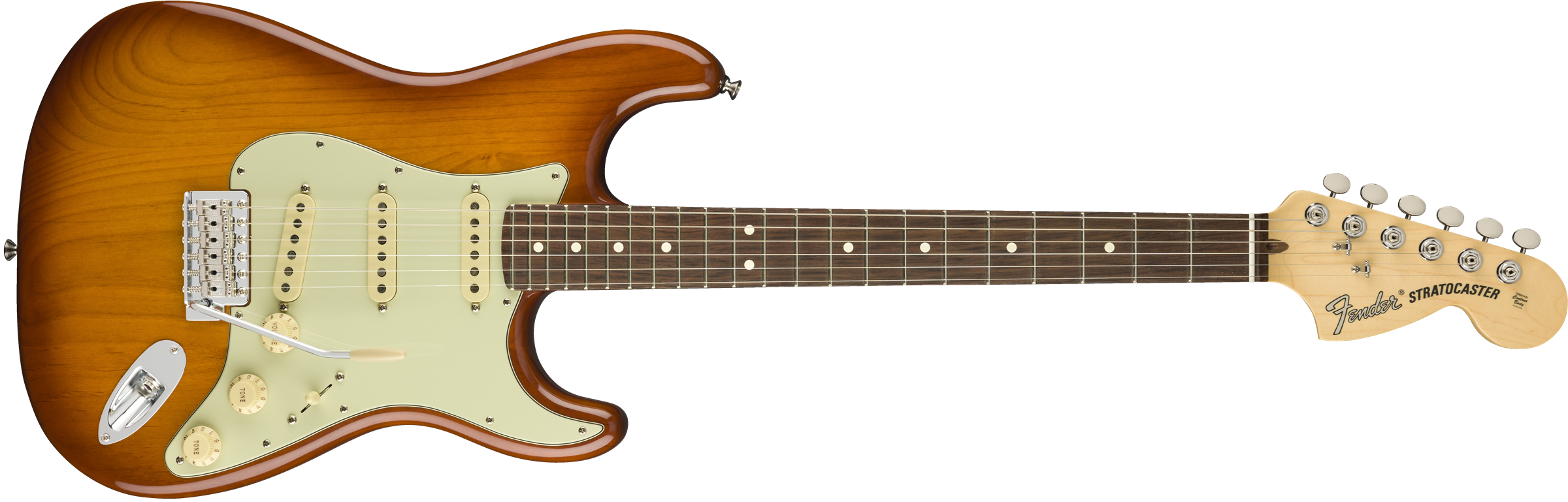 Fender American Performer Stratocaster Rosewood Fingerboard - Honey Burst F-0114910342