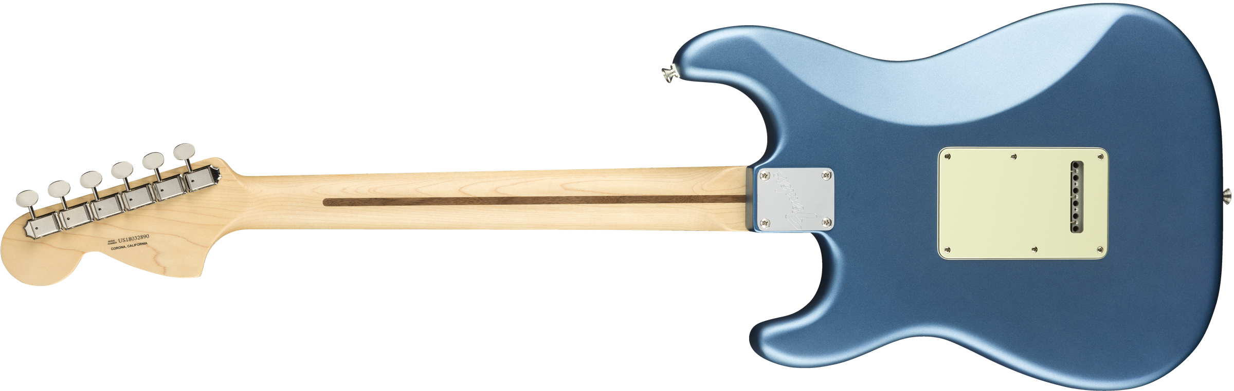 Fender American Performer Stratocaster Maple Fingerboard - Satin Lake Placid Blue F-0114912302