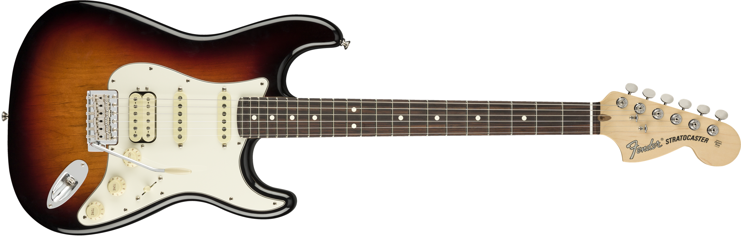 Fender American Performer Stratocaster HSS Rosewood Fingerboard - 3-Color Sunburst