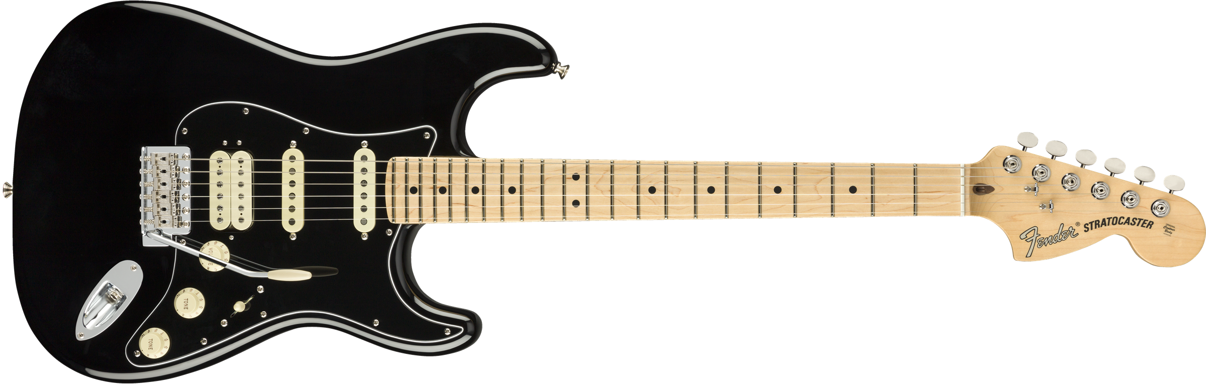Fender American Performer Stratocaster HSS Maple Fingerboard Black 0114922306