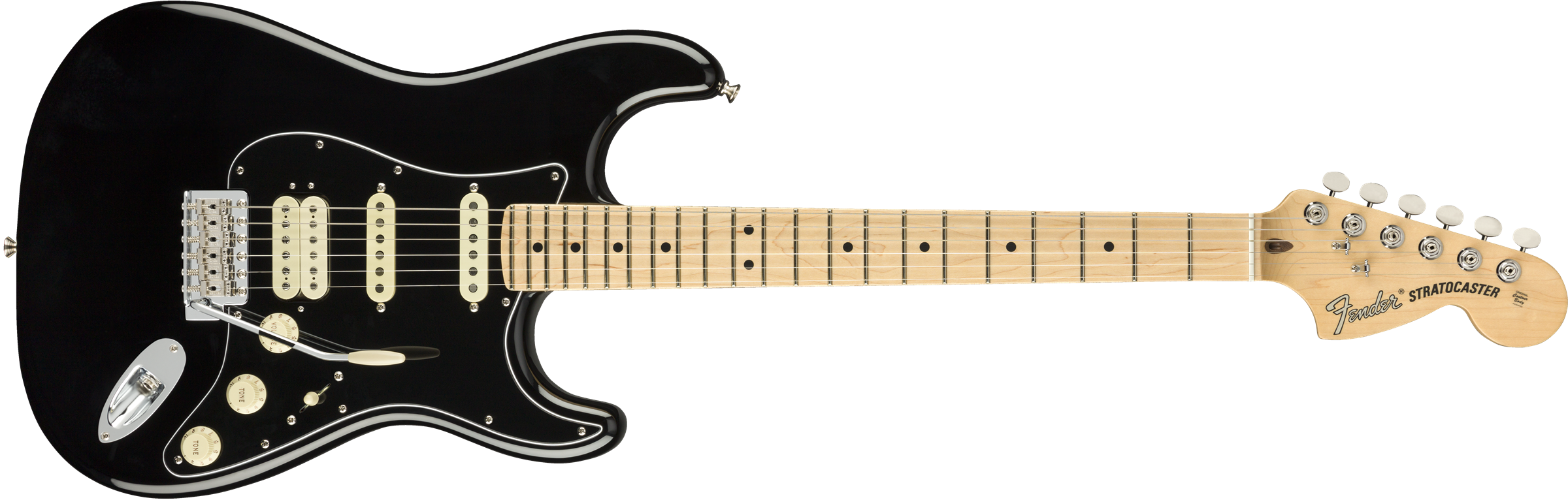 Fender American Performer Stratocaster HSS Maple Fingerboard - Black 0114922306
