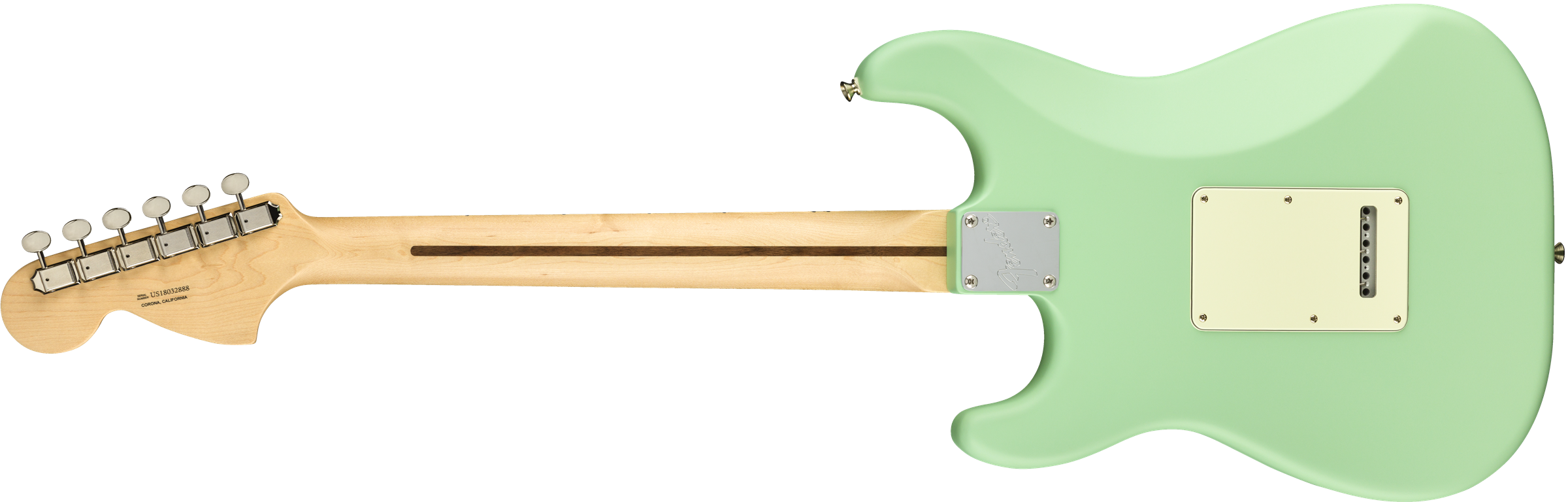 Fender American Performer Stratocaster HSS Maple Fingerboard - Satin Surf Green 0114922357