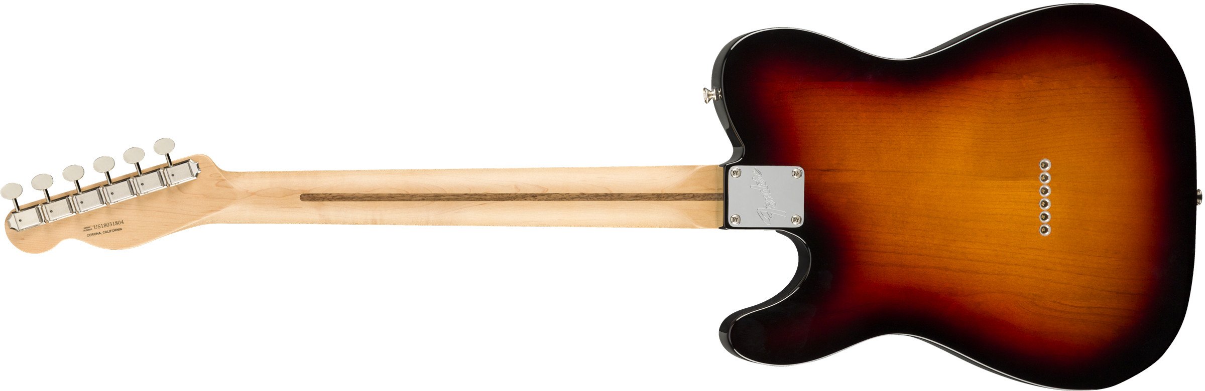 Fender American Performer Telecaster with Humbucking Pickup Maple Fingerboard - 3-Color Sunburst 0115122300