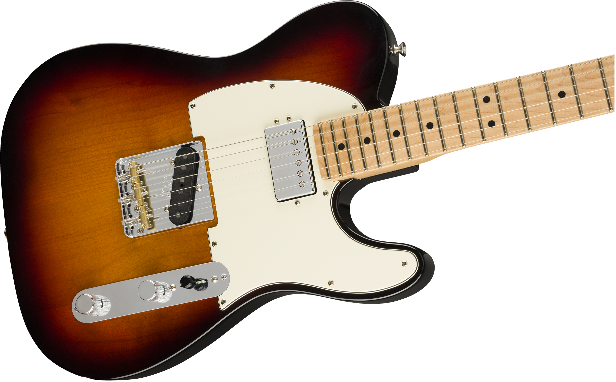 Fender American Performer Telecaster with Humbucking Pickup Maple Fingerboard - 3-Color Sunburst 0115122300