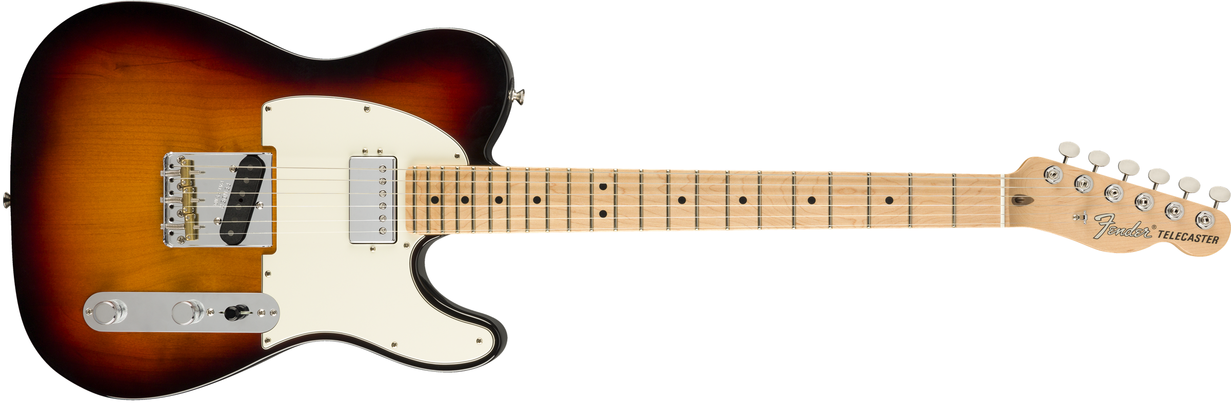 Fender American Performer Telecaster with Humbucking Pickup Maple Fingerboard - 3-Color Sunburst 0115122300