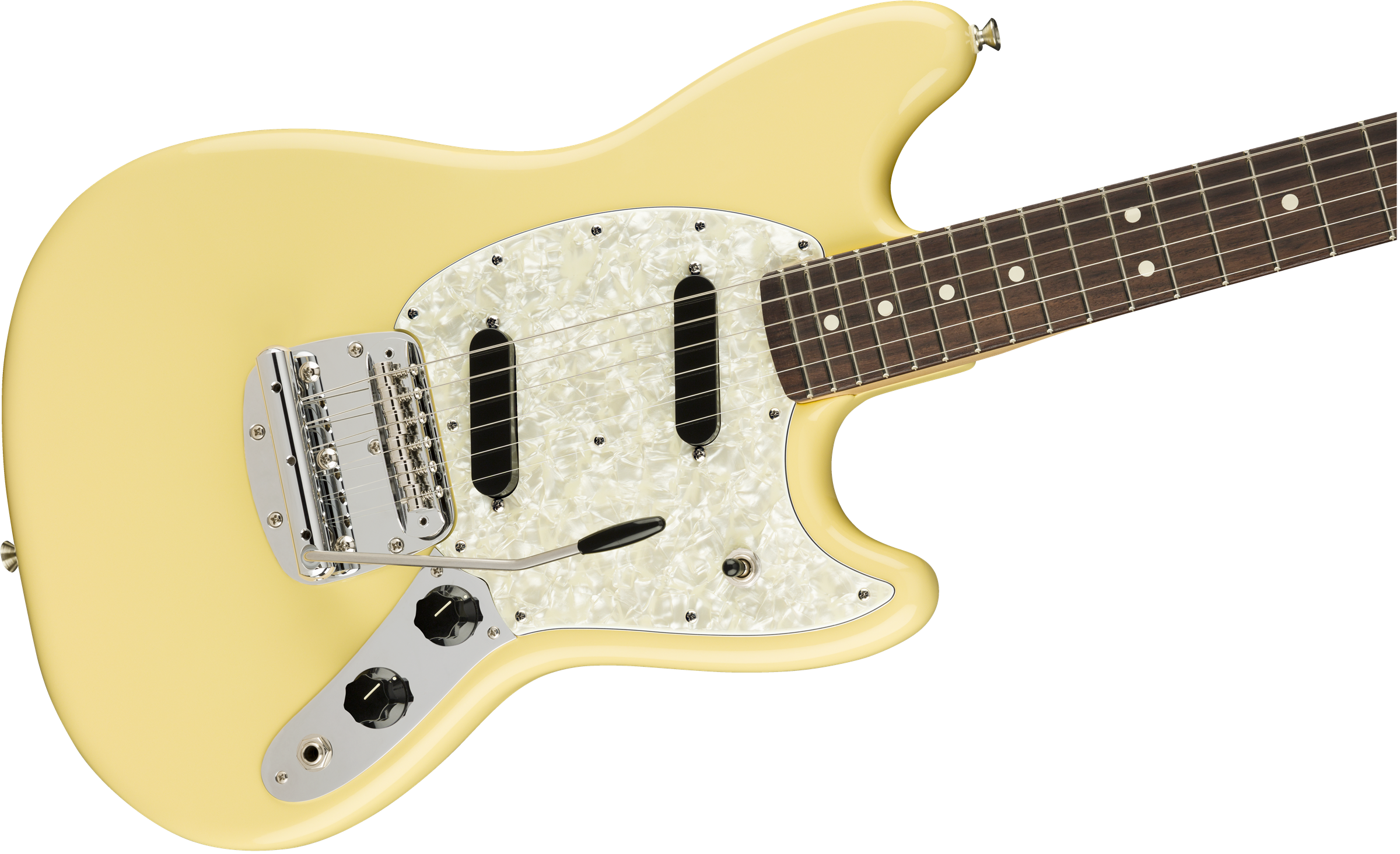 Fender American Performer Mustang Rosewood Fingerboard - Vintage White 0115510341