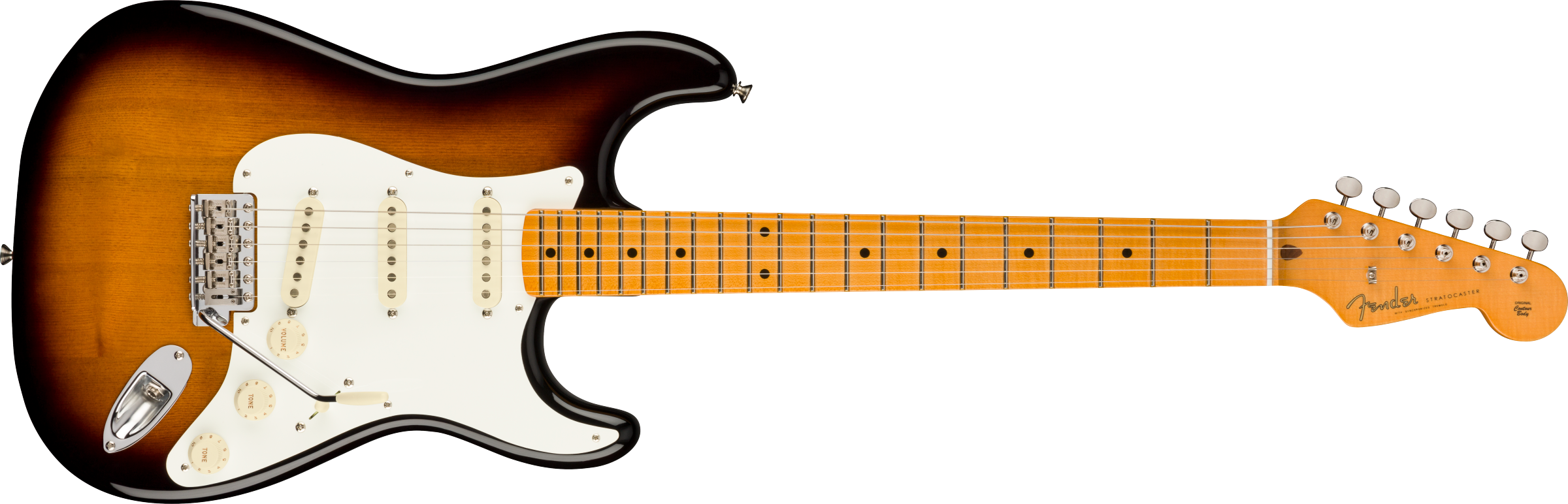 Fender Stories Collection Eric Johnson 1954 Virginia Stratocaster Maple Fingerboard 2-Color Sunburst F-0117442803