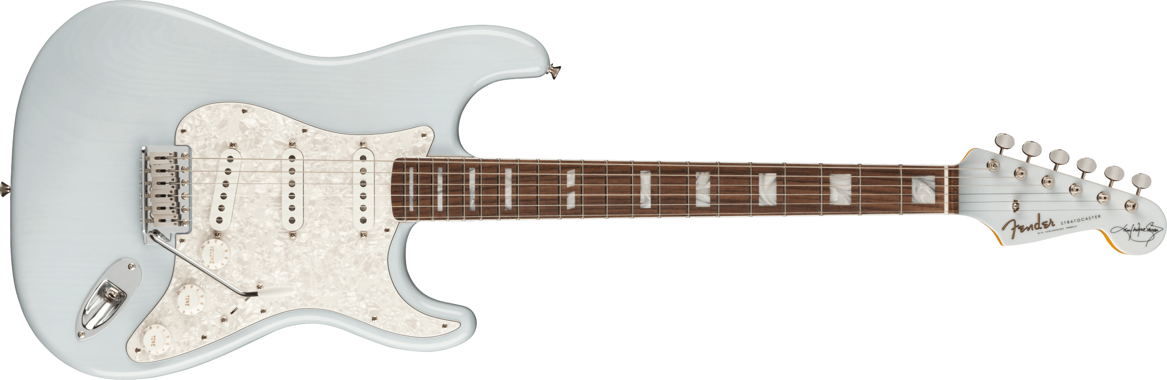 Fender Kenny Wayne Shepherd Stratocaster Rosewood Transparent Faded So L.A. Music