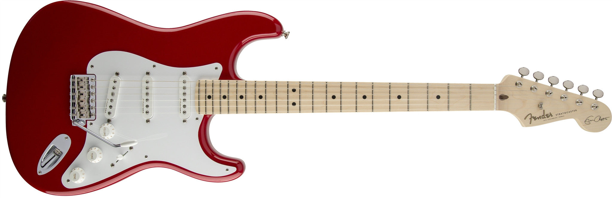 Fender Eric Stratocaster, Maple Fingerboard, Torino Red 011760 L.A. Music