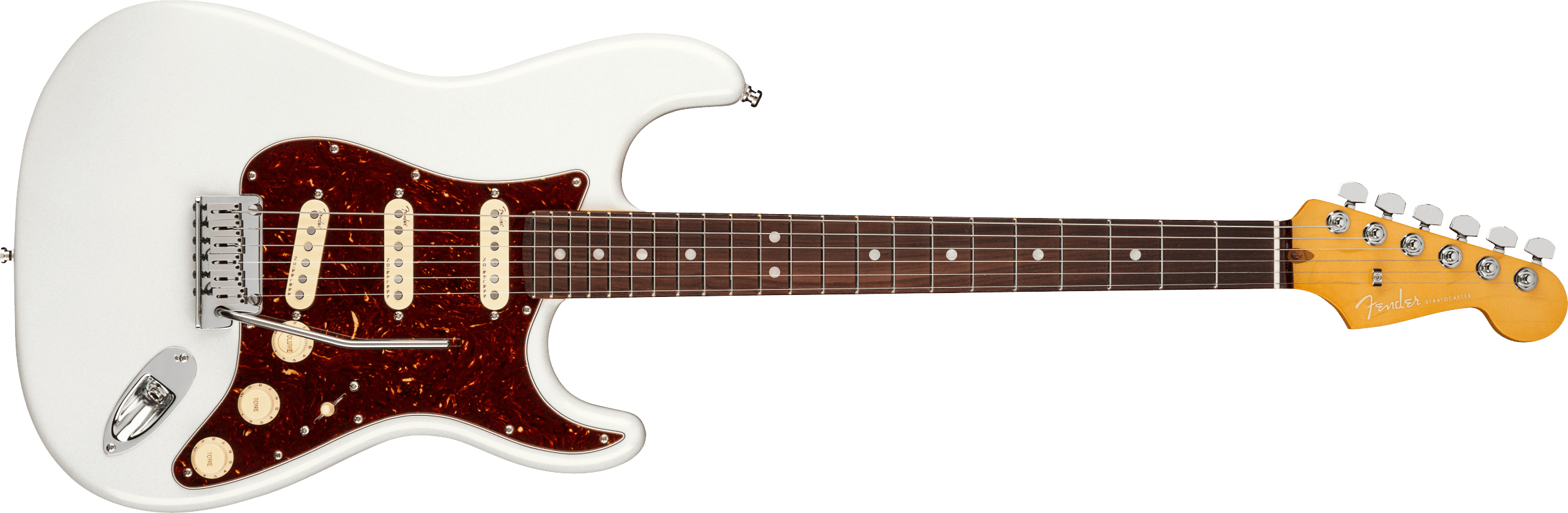Fender american ultra stratocaster hss arctic pearl hotsell
