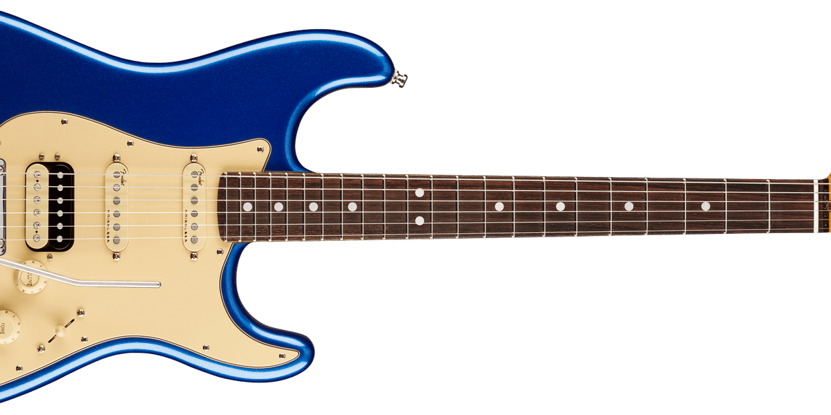 Fender American Ultra Stratocaster HSS Rosewood Fingerboard Cobra Blue —  L.A. Music