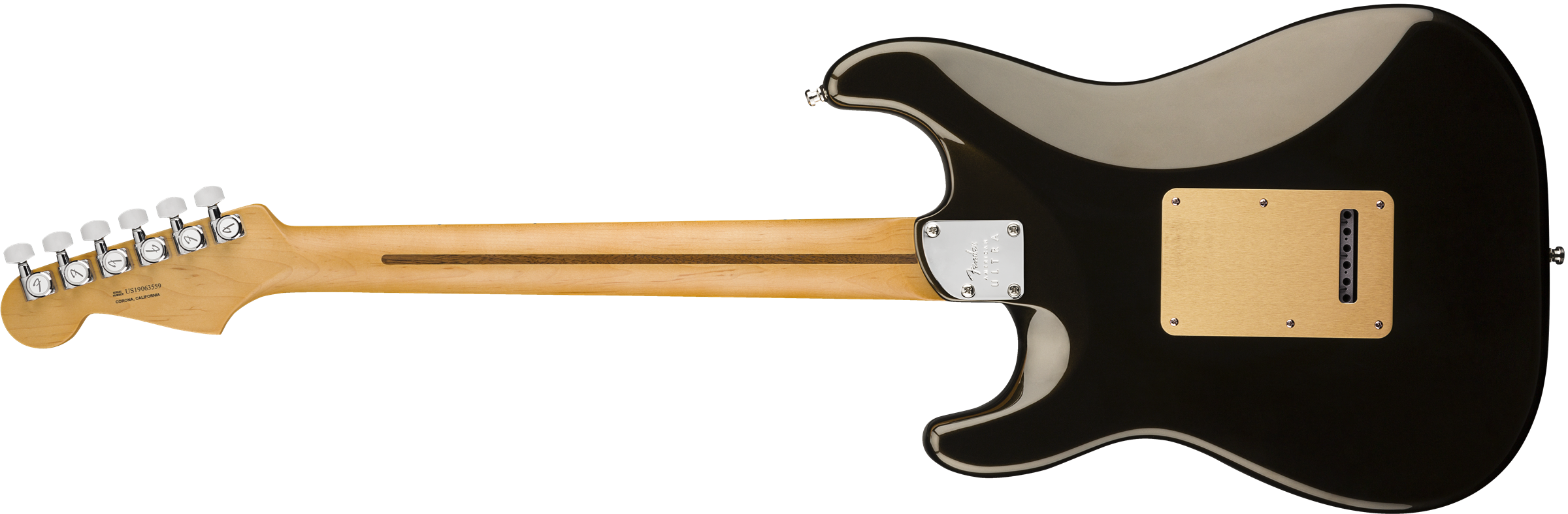 Fender American Ultra Stratocaster HSS Maple Fingerboard Texas Tea 0118022790