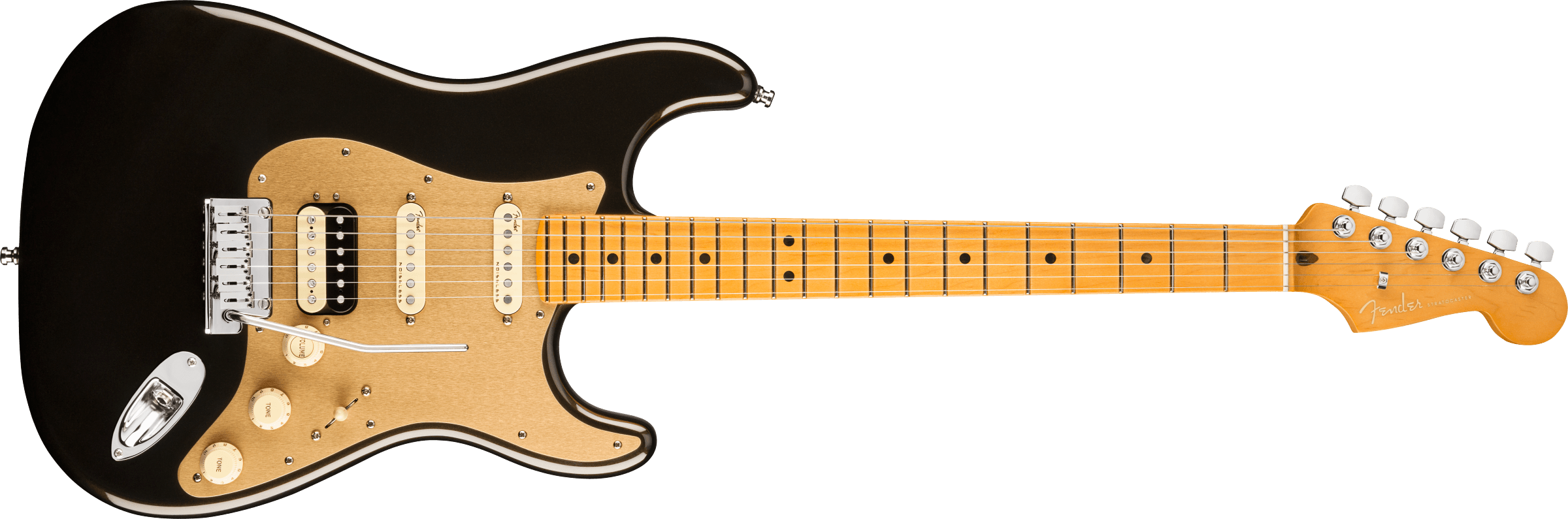 Fender American Ultra Stratocaster HSS Maple Fingerboard Texas Tea 0118022790