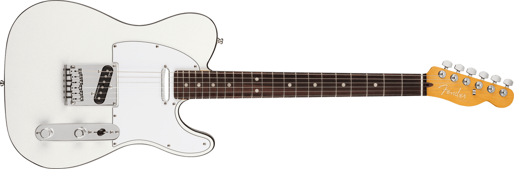 Fender american ultra telecaster arctic pearl sale