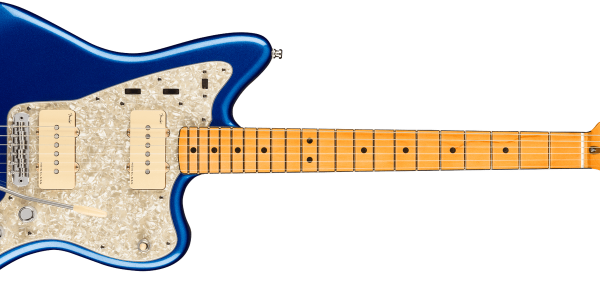 Fender American Ultra Jazzmaster Maple Fingerboard Cobra Blue 01180527 L.A. Music