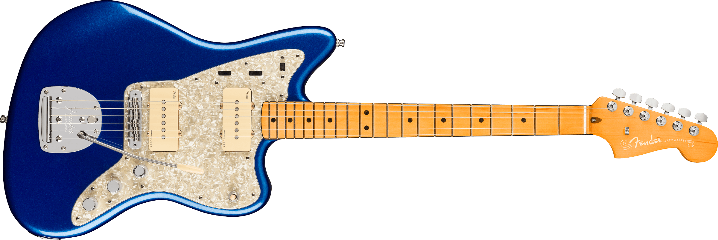 Fender American Ultra Jazzmaster Maple Fingerboard Cobra Blue 0118052795