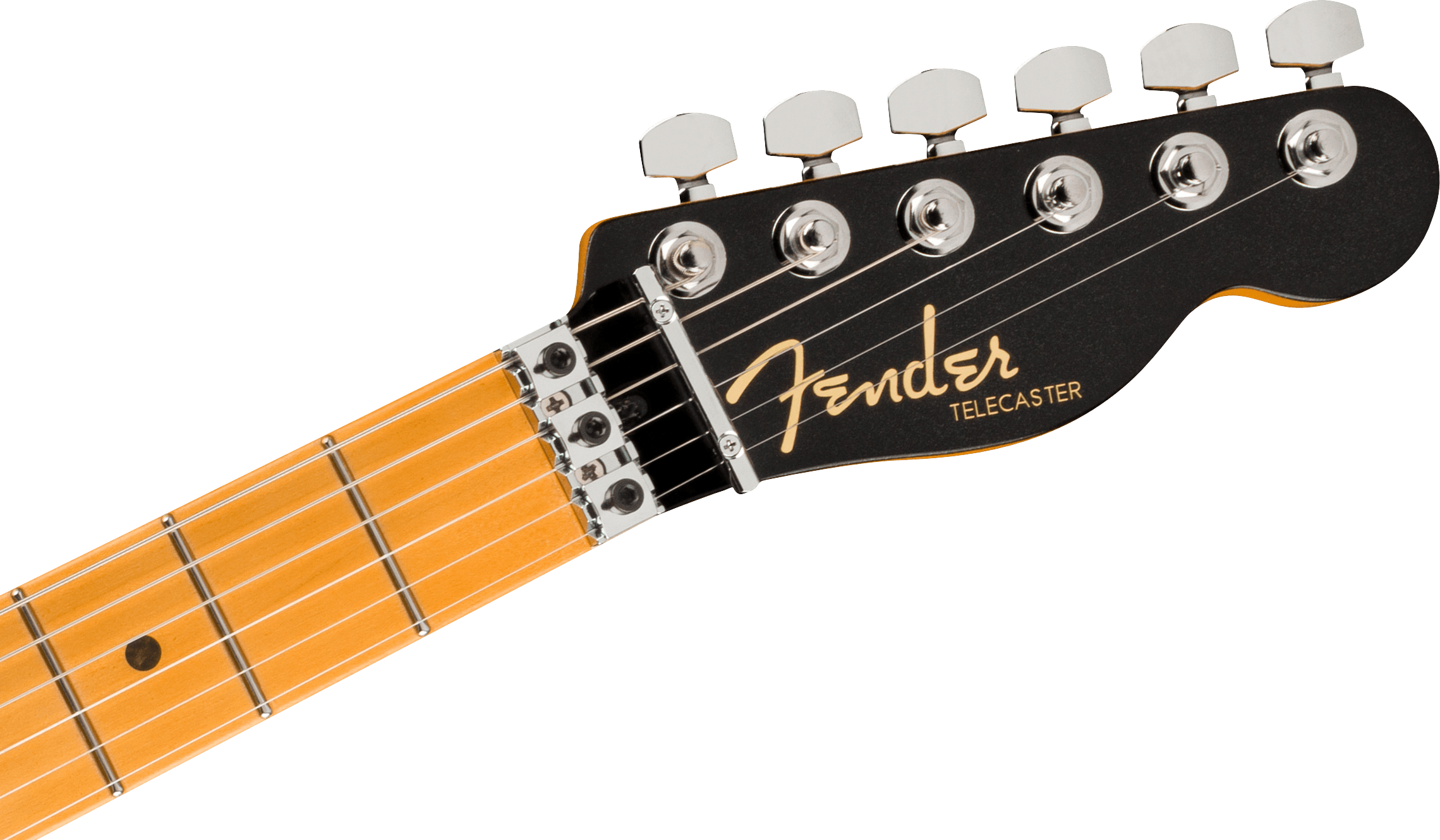 Fender American Ultra Luxe Telecaster Floyd Rose HH Maple Fingerboard Mystic Black F-0118092710