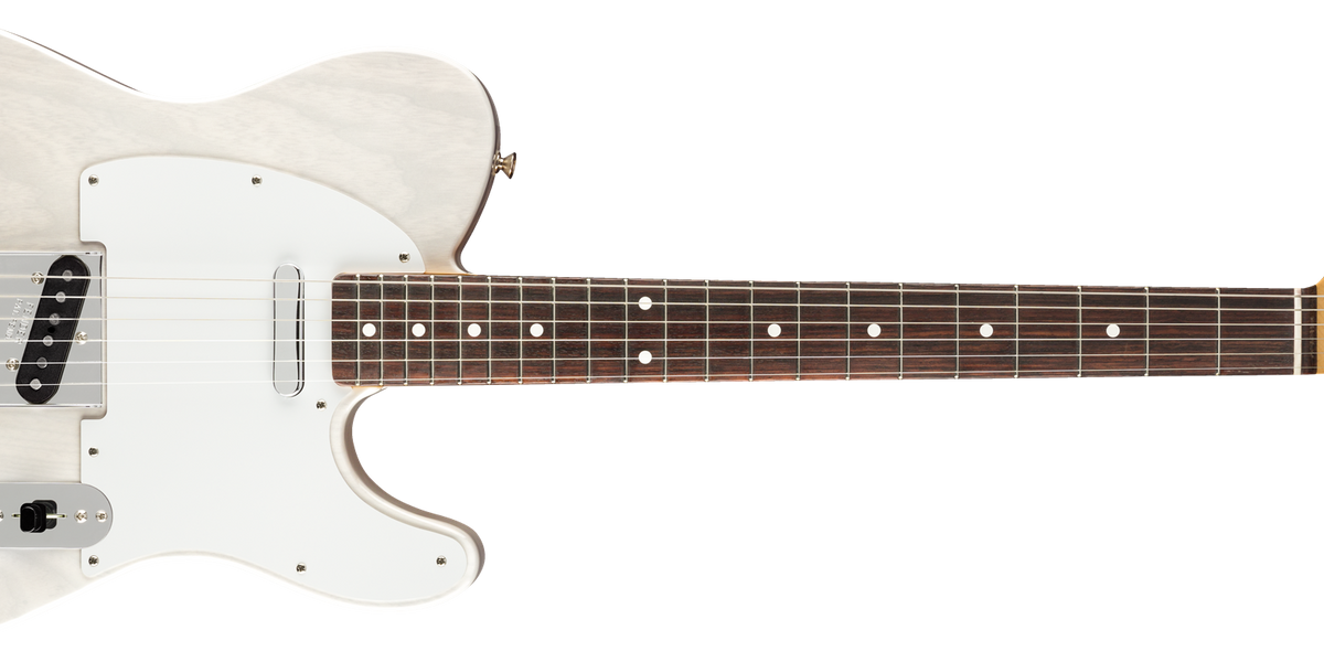FENDER Jimmy Page Mirror Telecaster Rosewood Fingerboard White