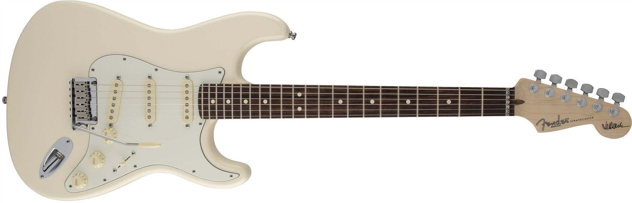 Fender Jeff Beck Stratocaster®, Rosewood Fingerboard, Olympic White 0119600805 - L.A. Music - Canada's Favourite Music Store!