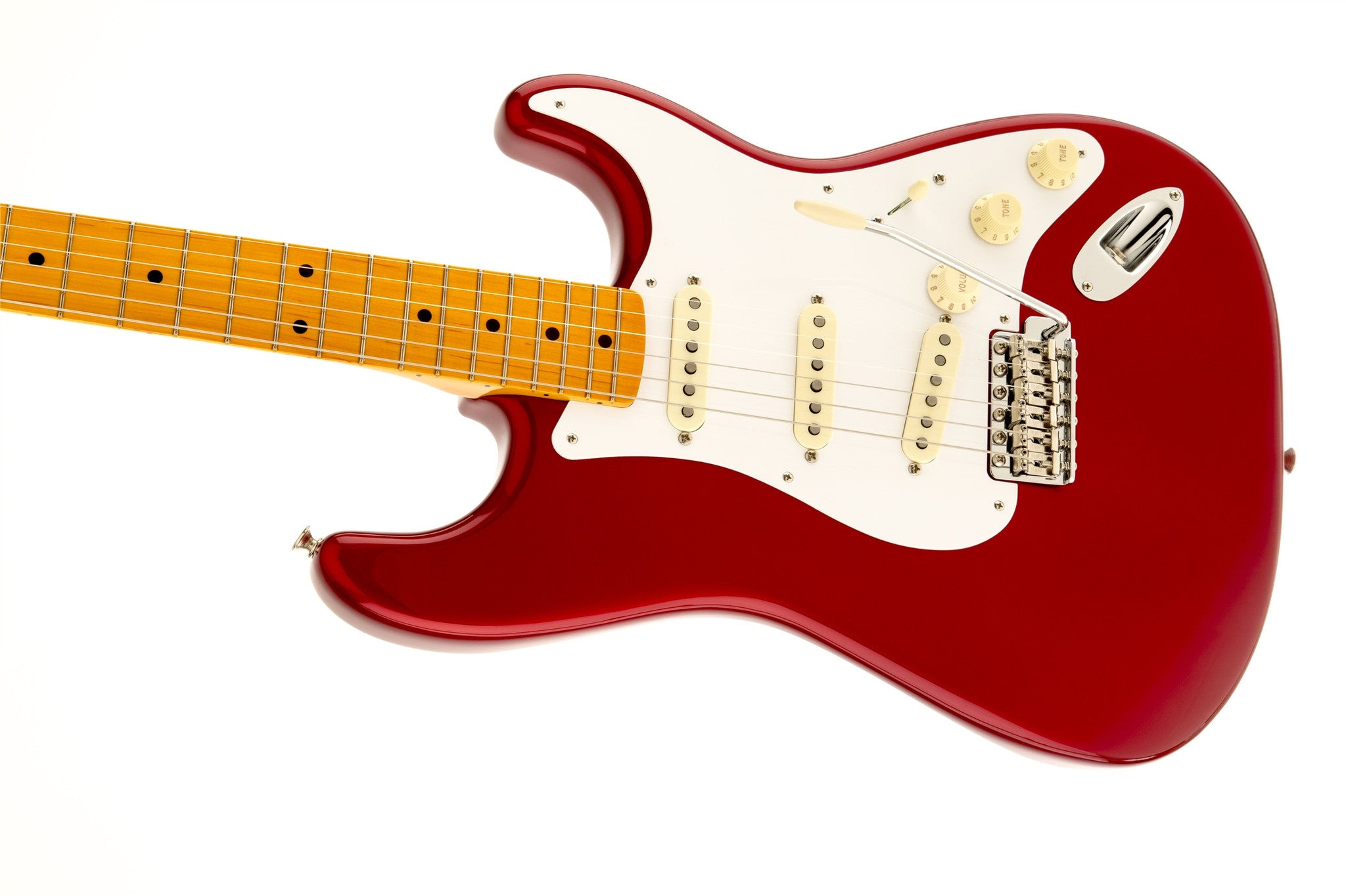 Fender Classic Series '50s Stratocaster Lacquer, Maple Fingerboard, Candy Apple Red 0140061709 Limited Stock