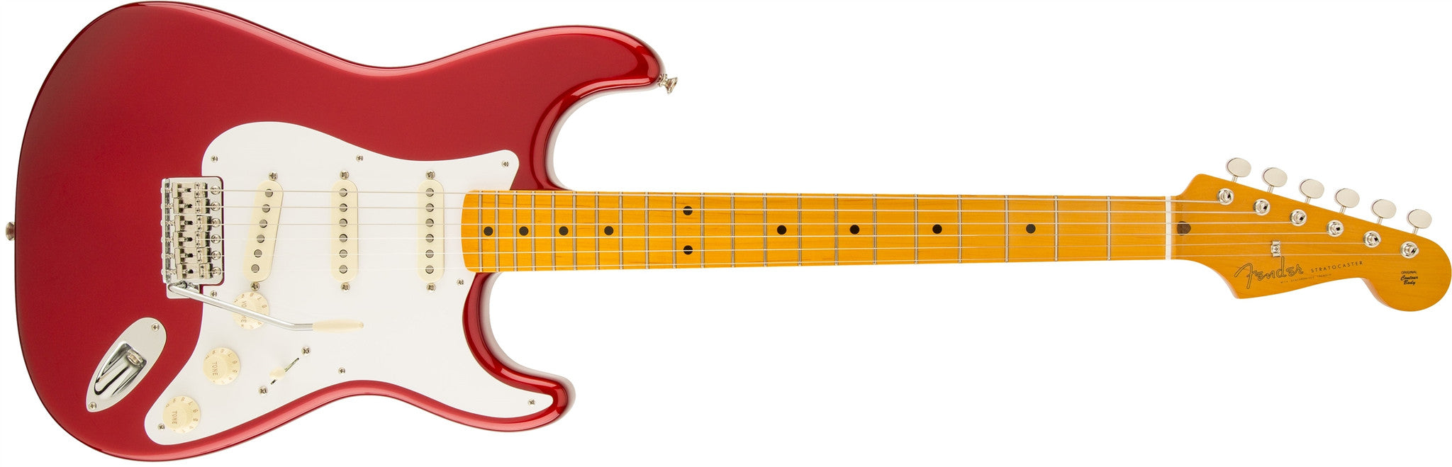 Fender Classic Series '50s Stratocaster Lacquer, Maple Fingerboard, Candy Apple Red 0140061709 Limited Stock