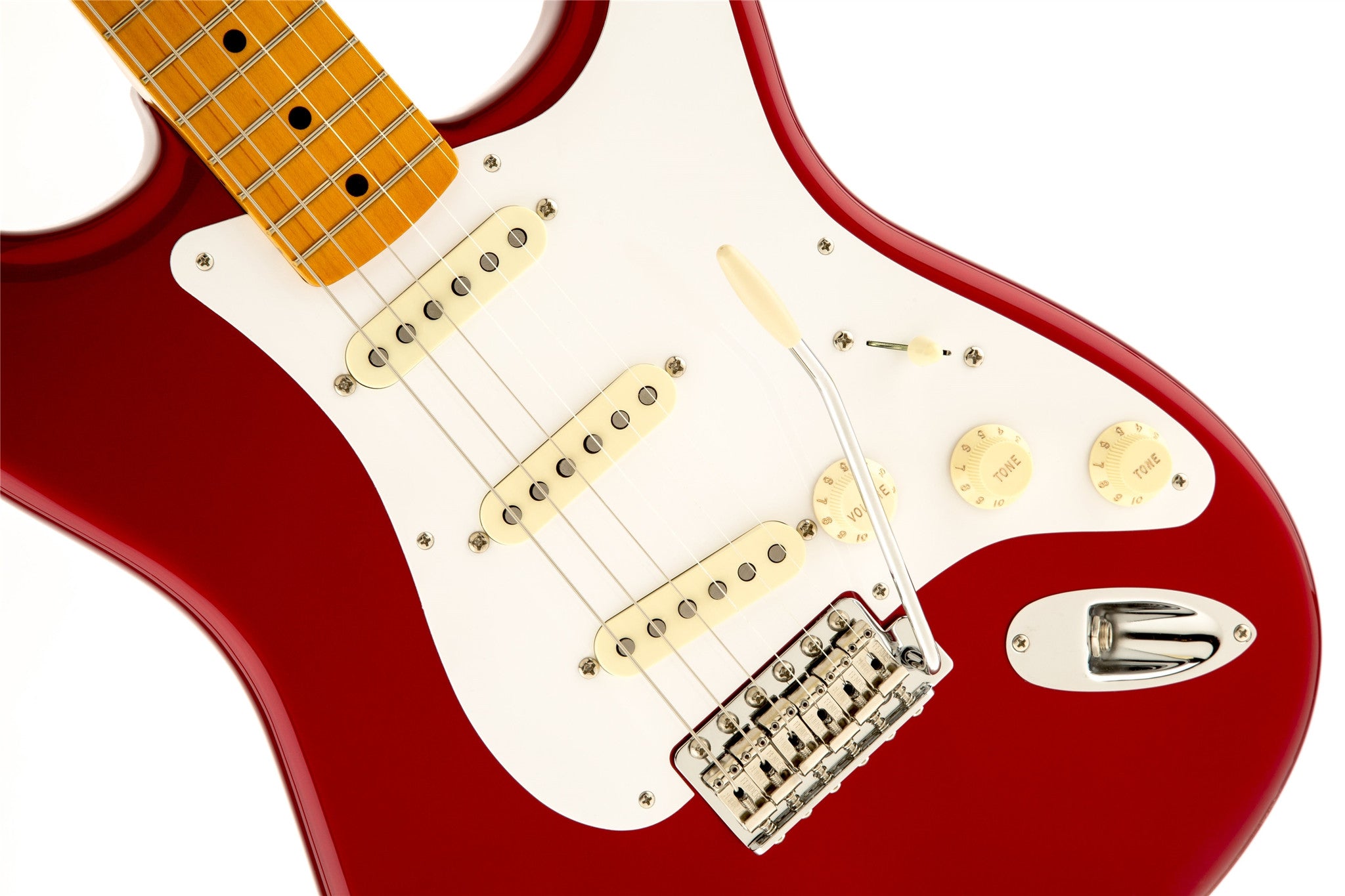 Fender Classic Series '50s Stratocaster Lacquer, Maple Fingerboard, Candy Apple Red 0140061709 Limited Stock